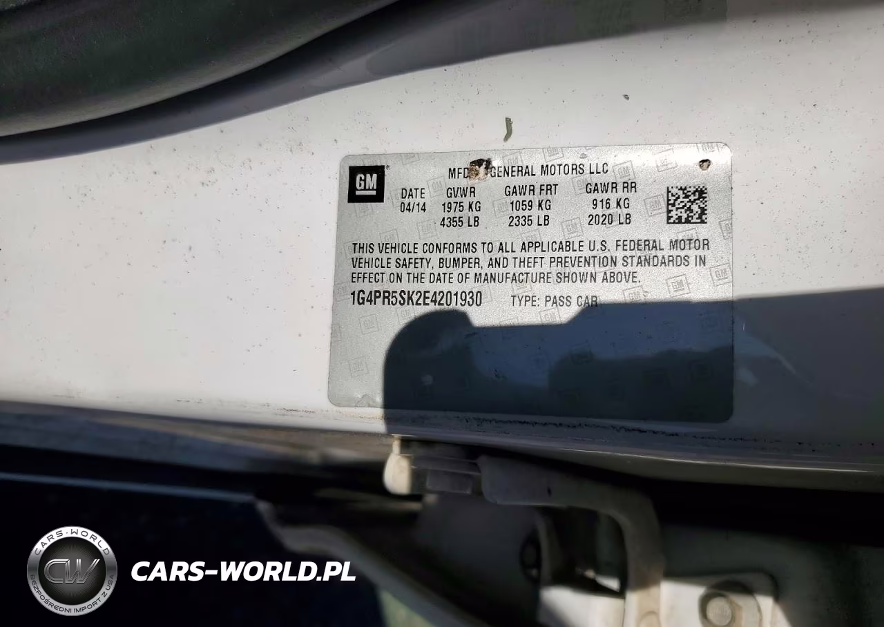2014 Buick Verano Convenience VIN:1G4PR5SK2E4201930 - 12