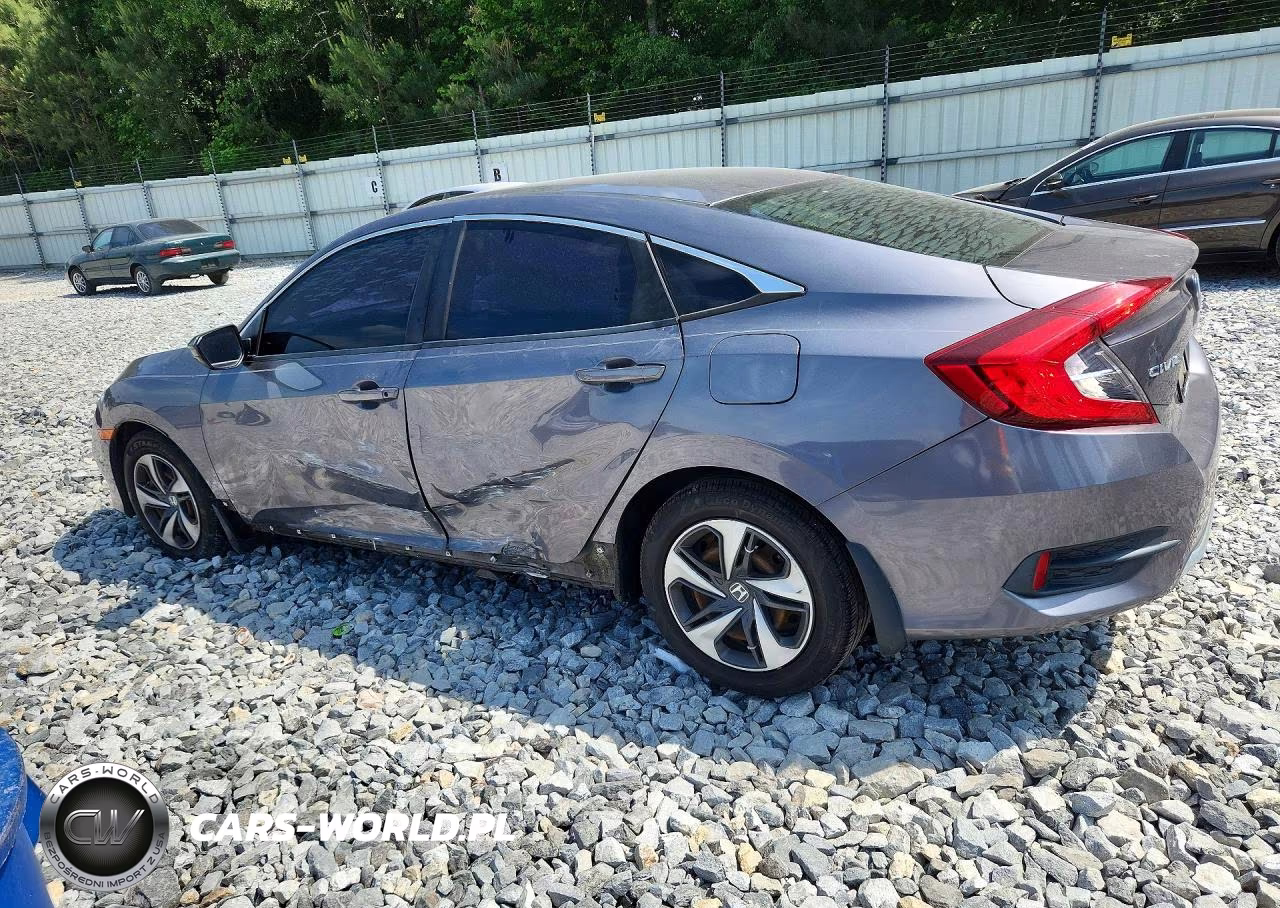 2020 Honda Civic Lx VIN:19XFC2F65LE004792 - 2