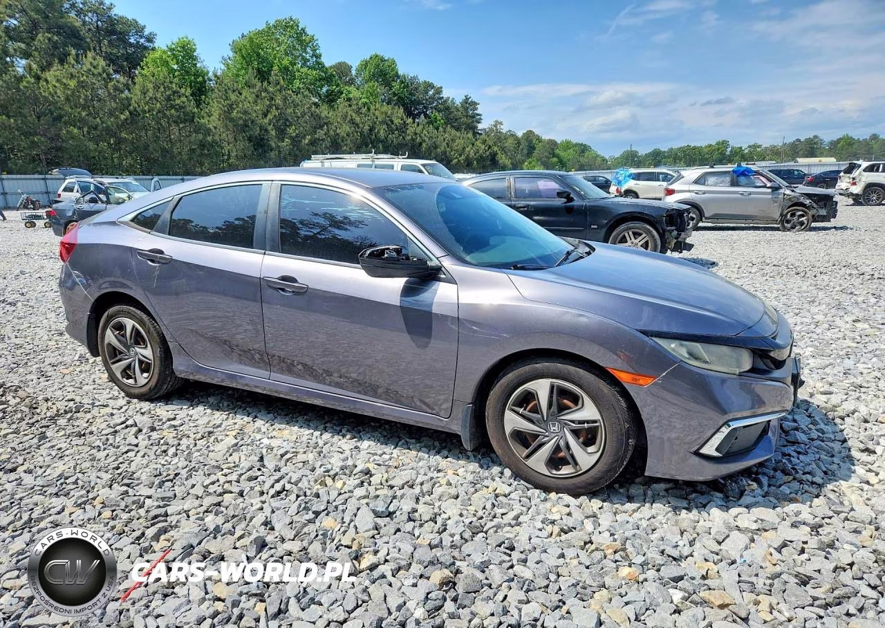 2020 Honda Civic Lx VIN:19XFC2F65LE004792 - 4