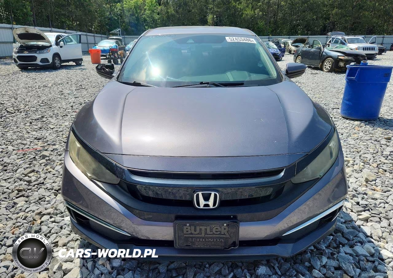 2020 Honda Civic Lx VIN:19XFC2F65LE004792 - 5