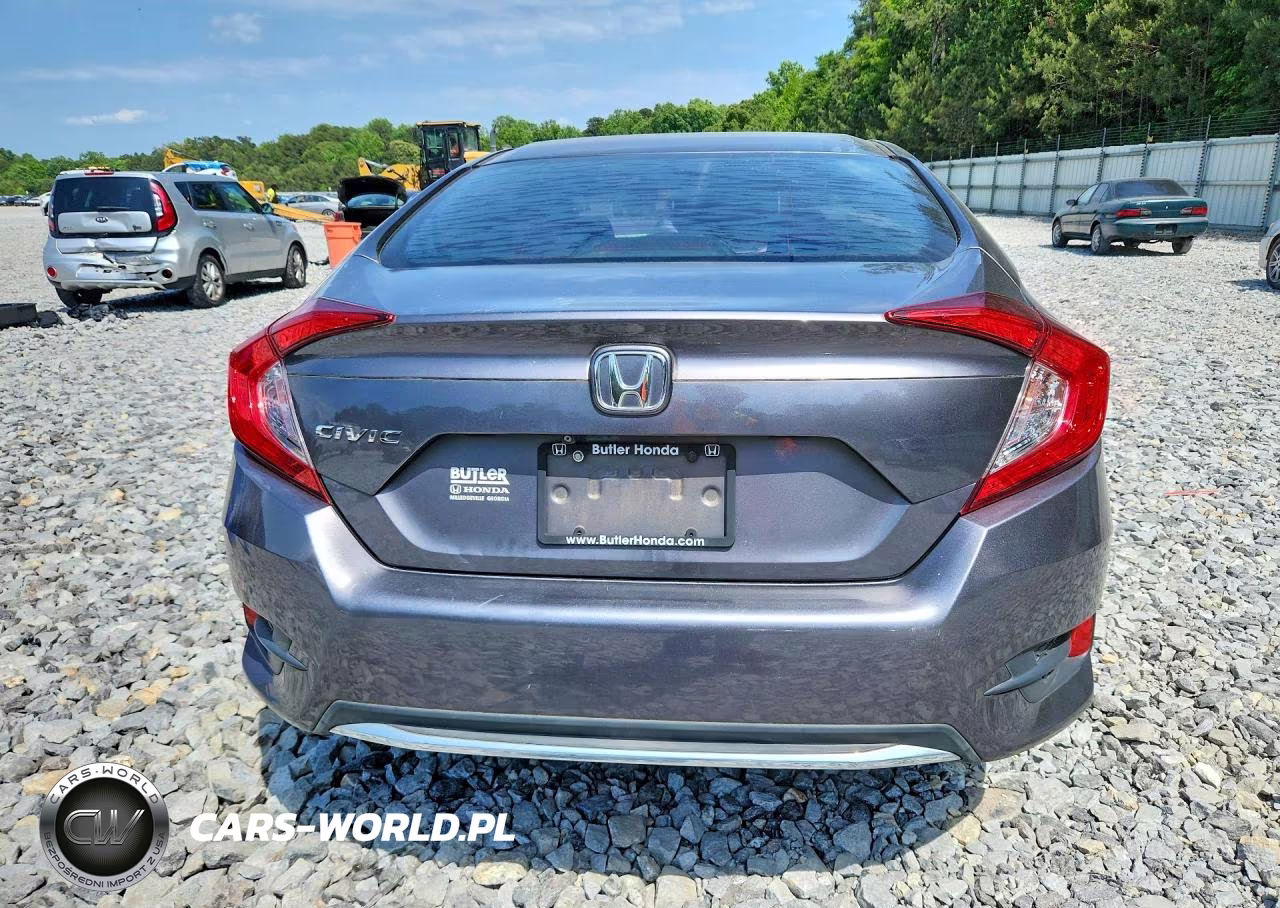 2020 Honda Civic Lx VIN:19XFC2F65LE004792 - 6