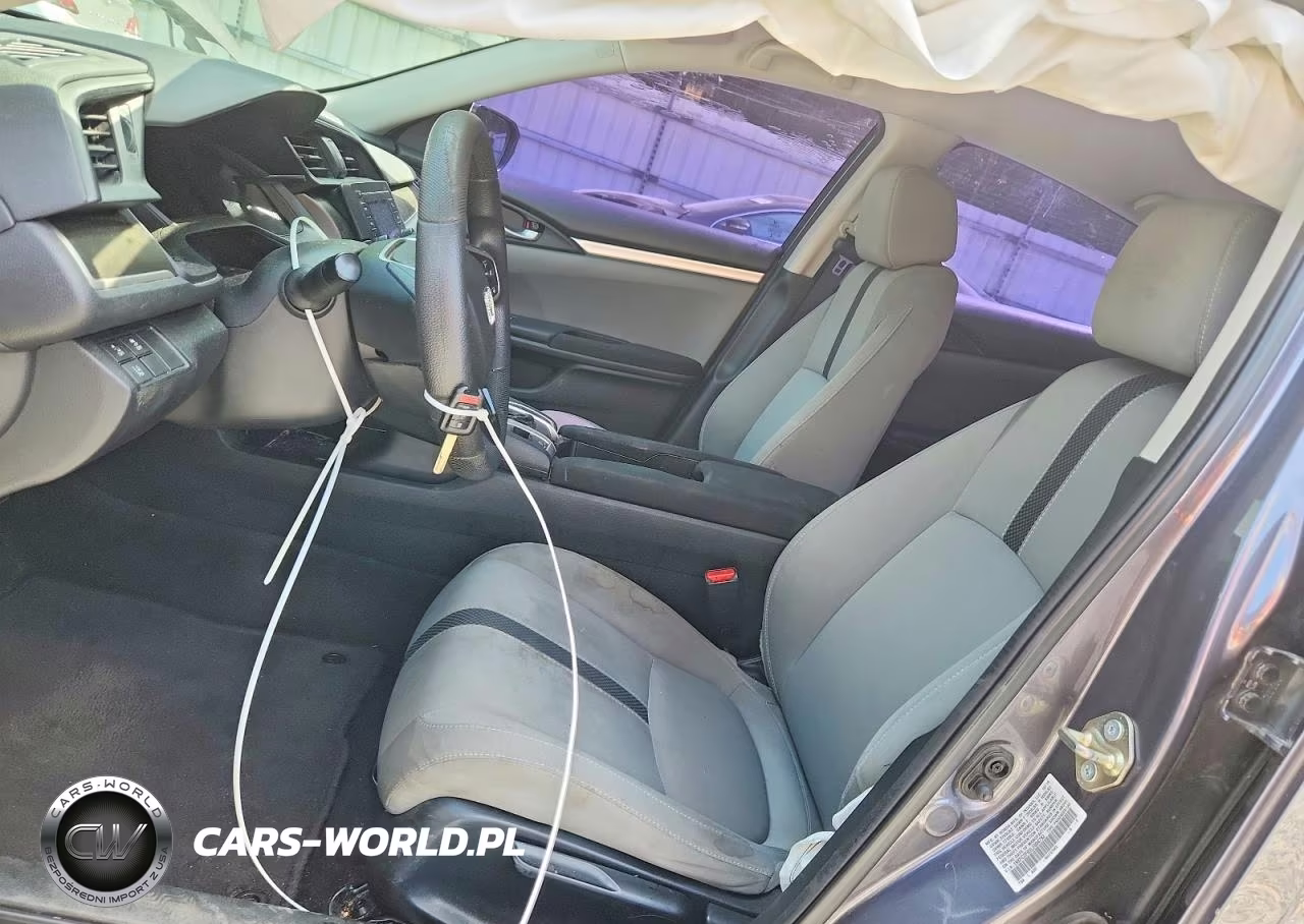 2020 Honda Civic Lx VIN:19XFC2F65LE004792 - 7