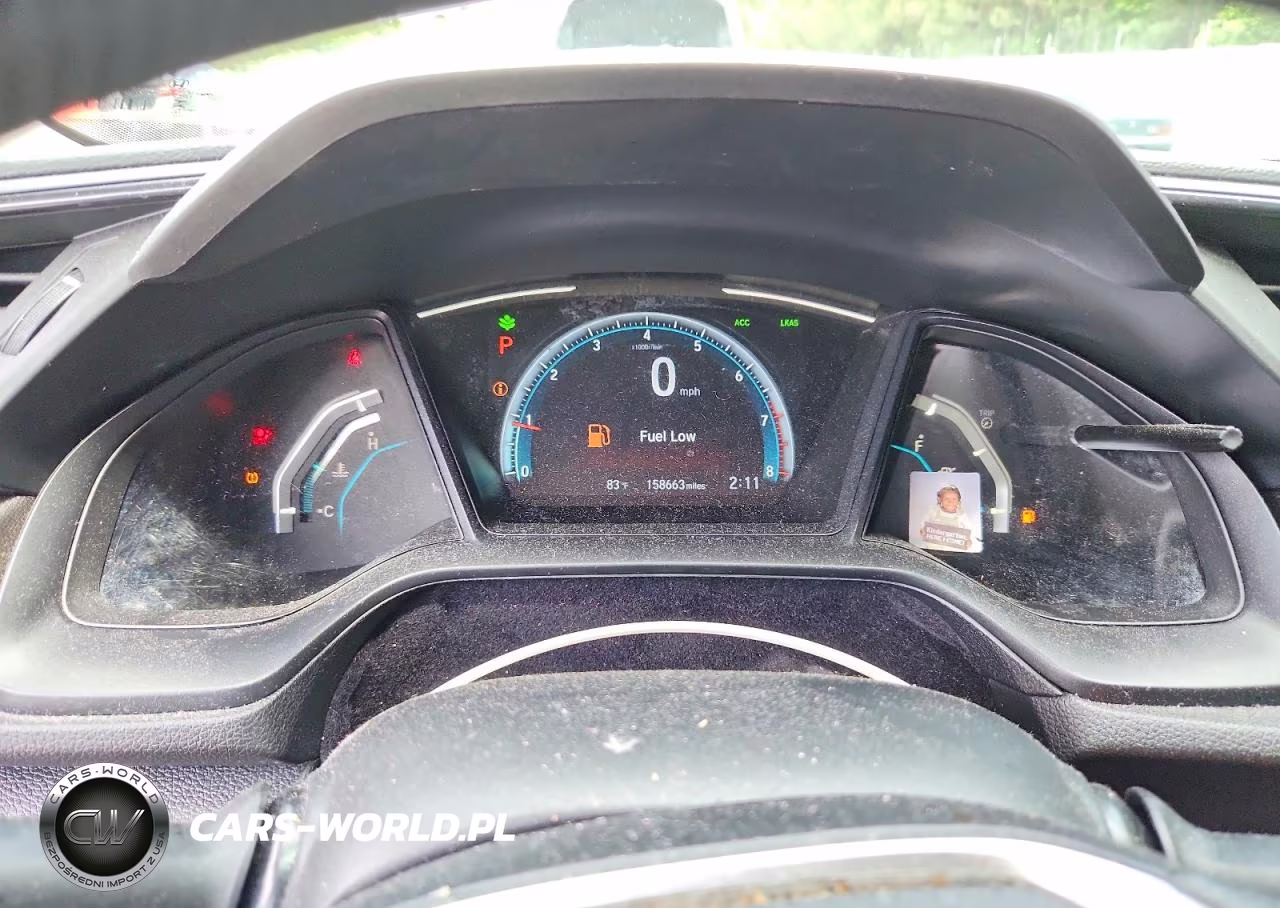 2020 Honda Civic Lx VIN:19XFC2F65LE004792 - 9