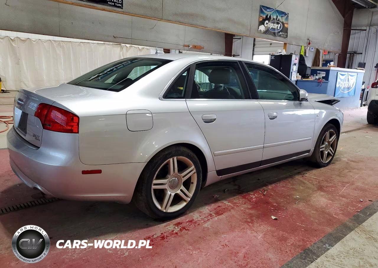 2008 Audi A4 2.0T Quattro VIN:WAUDF78E68A042880 - 3