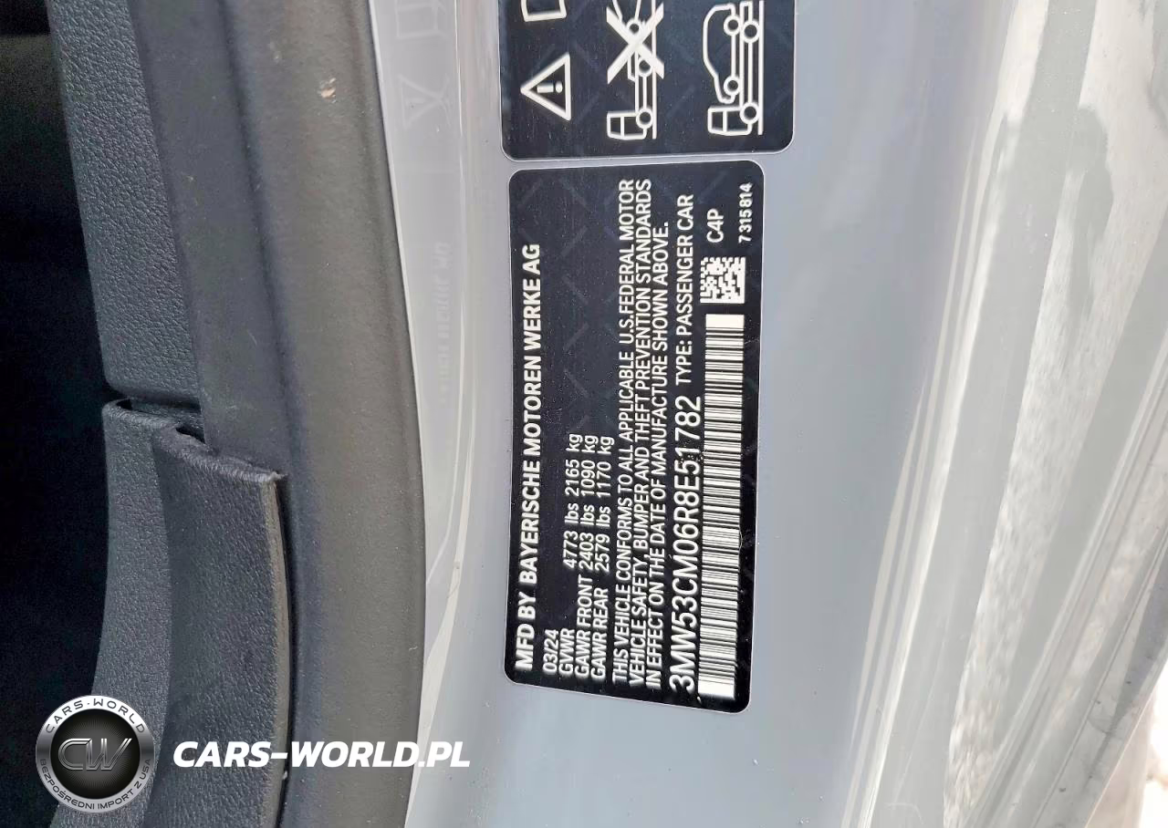 2024 BMW M240Xi VIN:3MW53CM06R8E51782 - 13