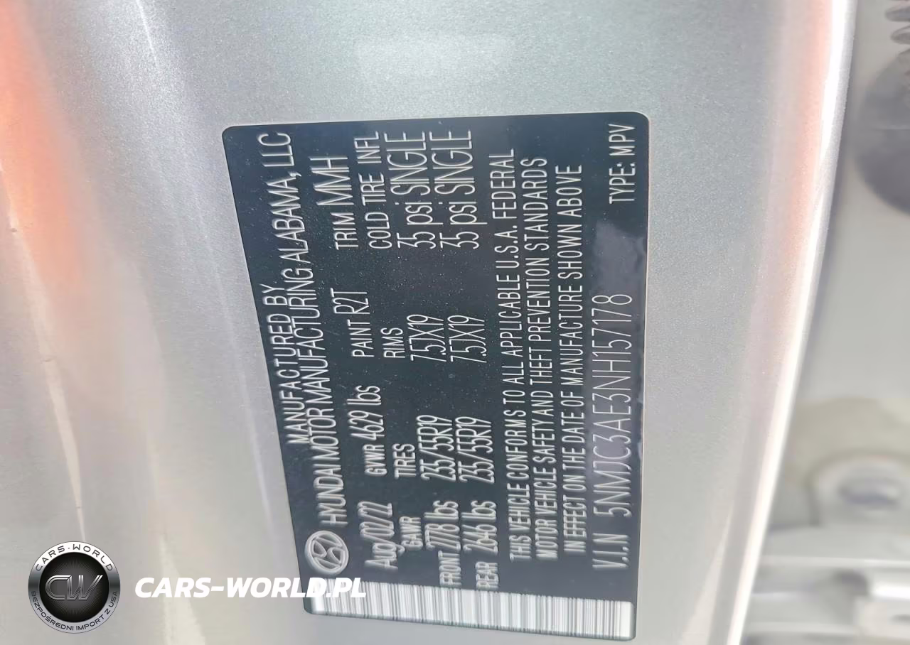 2022 Hyundai Tucson Sel VIN:5NMJC3AE3NH157178 - 13