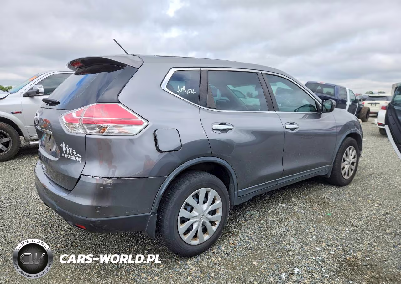 2015 Nissan Rogue S VIN:KNMAT2MT2FP521975 - 3