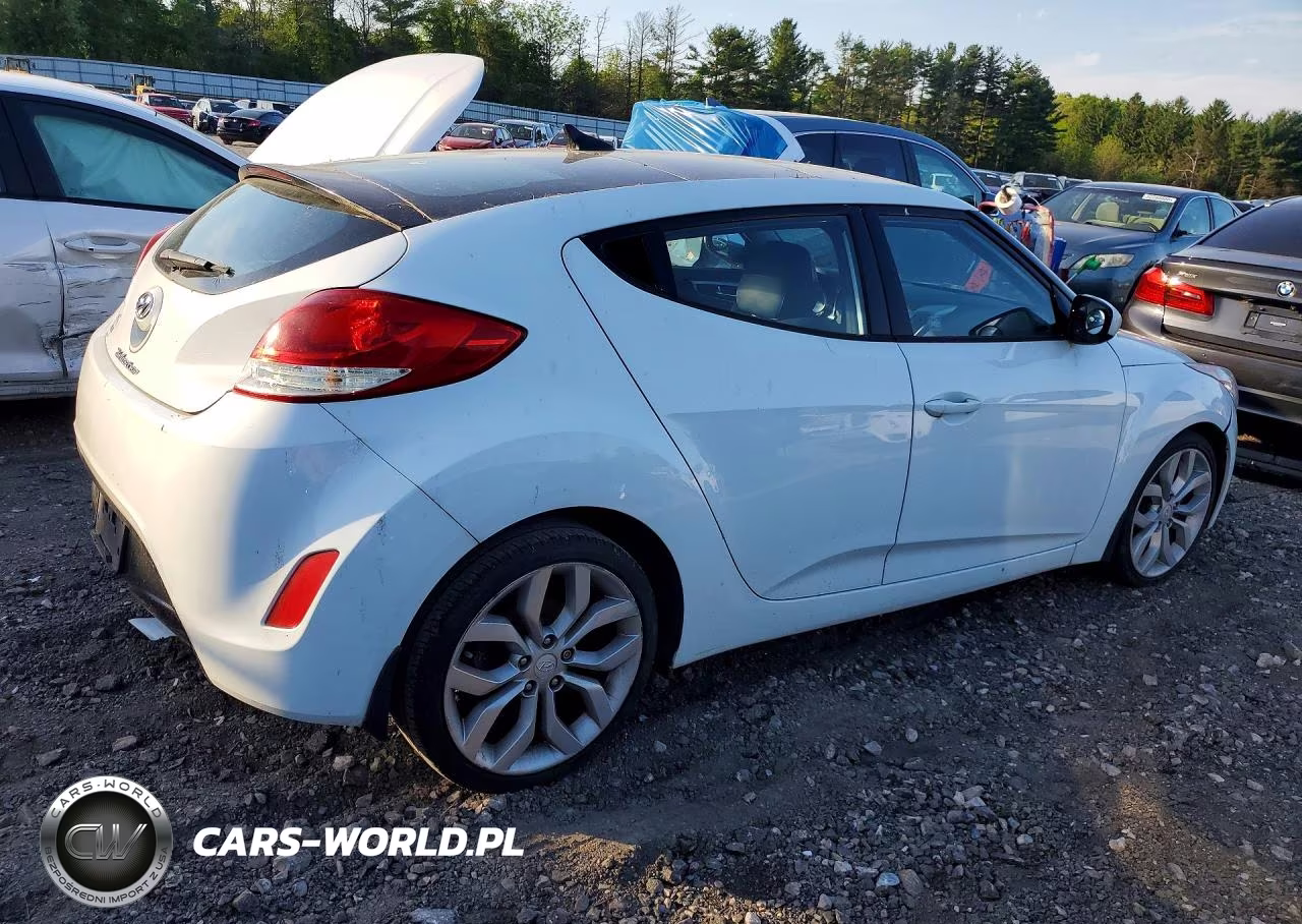 2013 Hyundai Veloster Base VIN:KMHTC6AD9DU161255 - 3