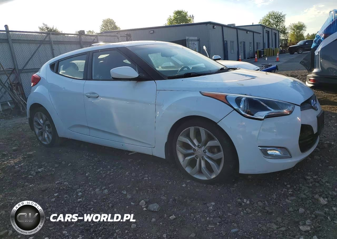 2013 Hyundai Veloster Base VIN:KMHTC6AD9DU161255 - 4
