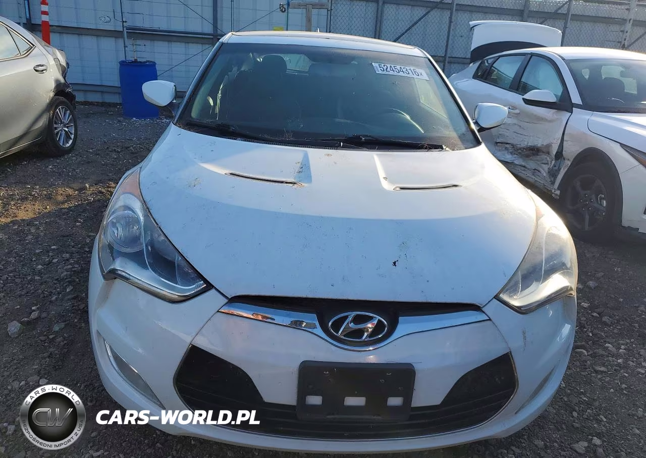 2013 Hyundai Veloster Base VIN:KMHTC6AD9DU161255 - 5