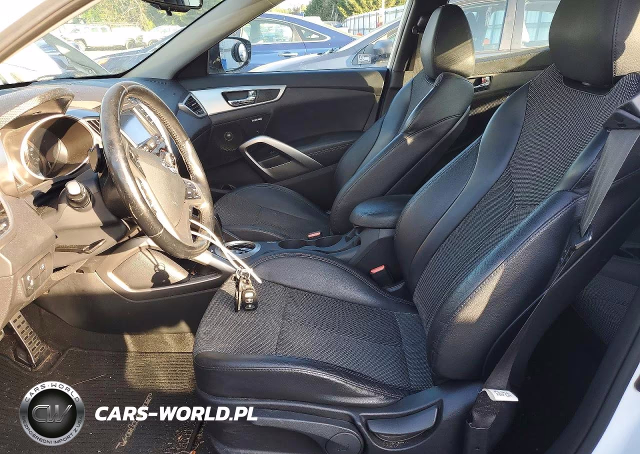 2013 Hyundai Veloster Base VIN:KMHTC6AD9DU161255 - 7