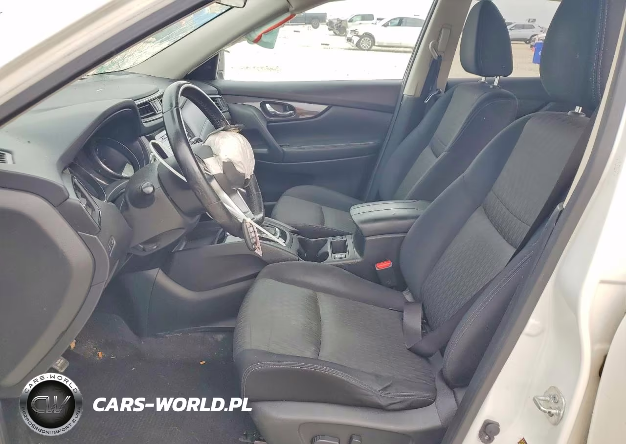 2017 Nissan Rogue Sv VIN:JN8AT2MV0HW022171 - 7