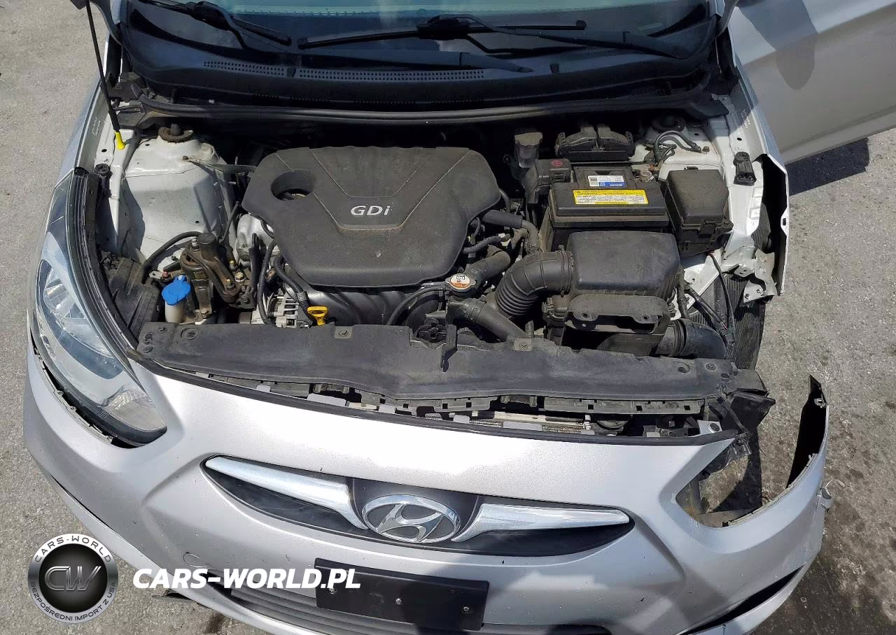 2013 Hyundai Accent Gls VIN:KMHCU4AE8DU578215 - 11
