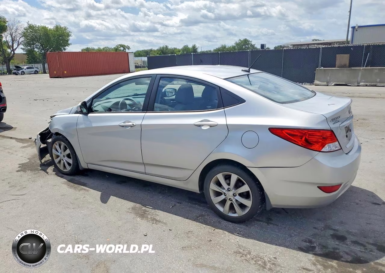 2013 Hyundai Accent Gls VIN:KMHCU4AE8DU578215 - 2