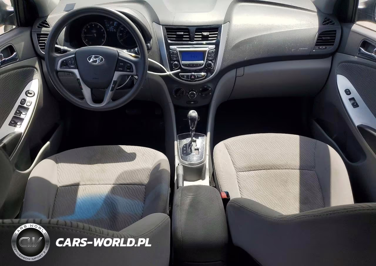 2013 Hyundai Accent Gls VIN:KMHCU4AE8DU578215 - 8