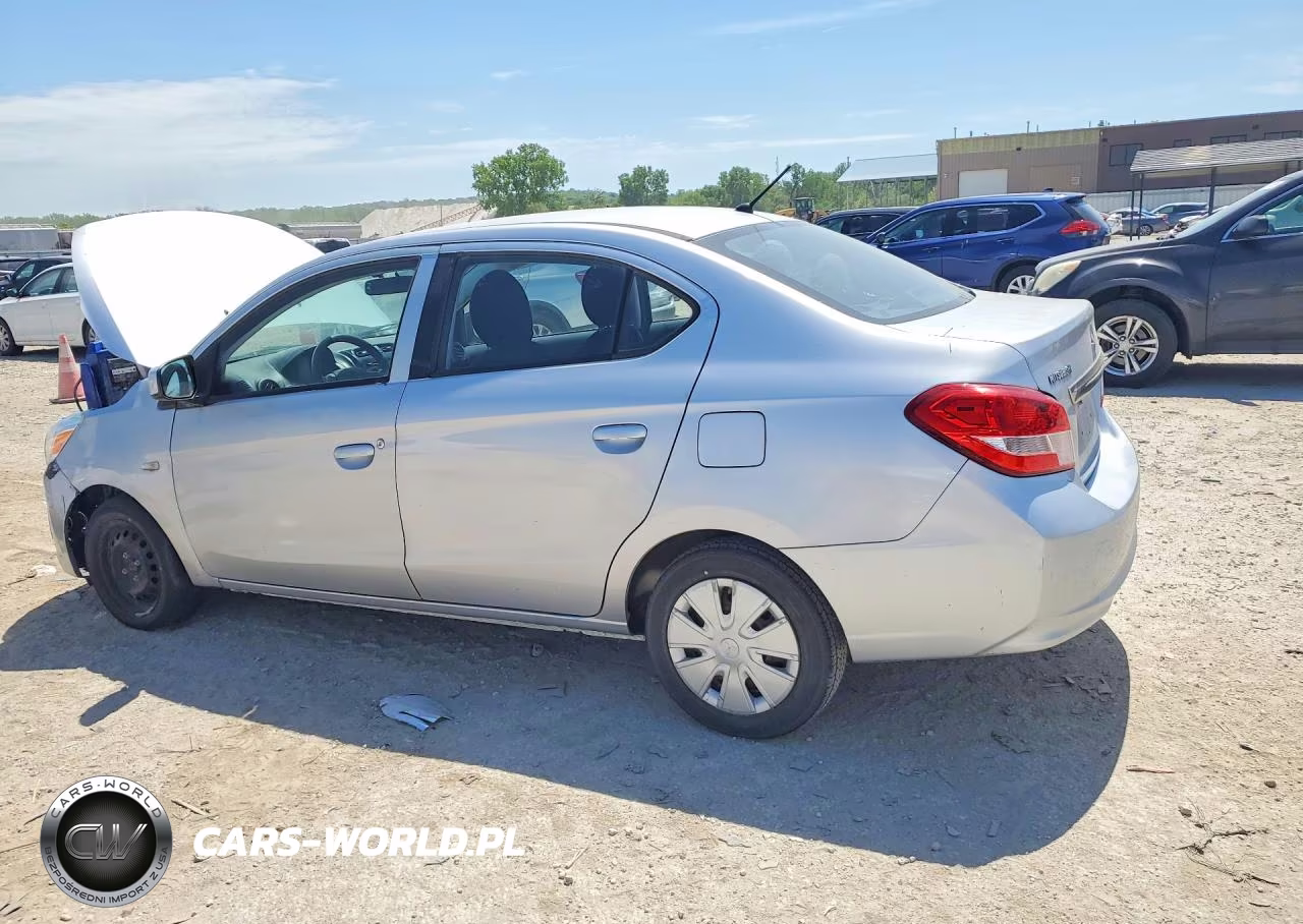 2017 Mitsubishi Mirage G4 Es VIN:ML32F3FJ7HH002093 - 2