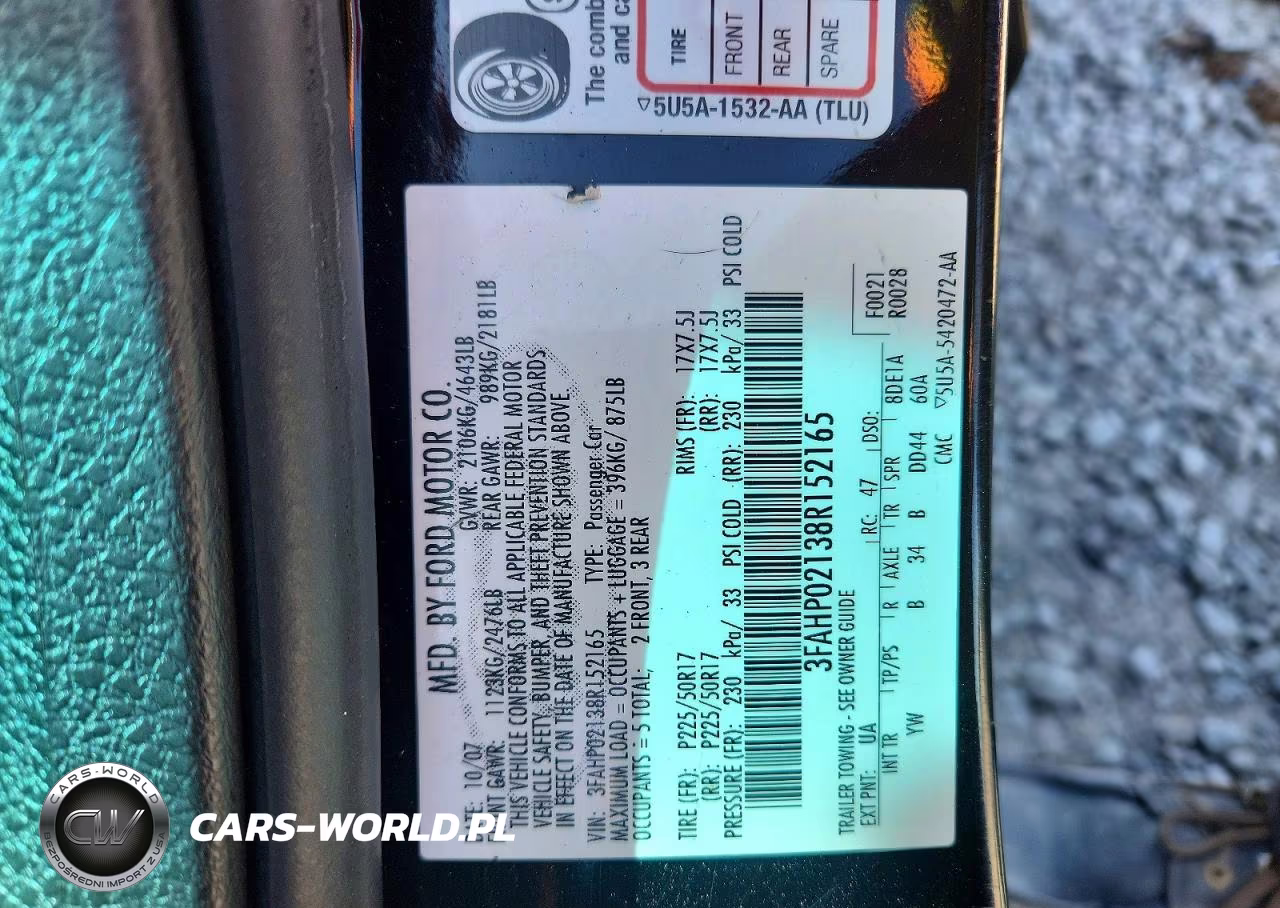 2008 Ford Fusion Sel VIN:3FAHP02138R152165 - 12