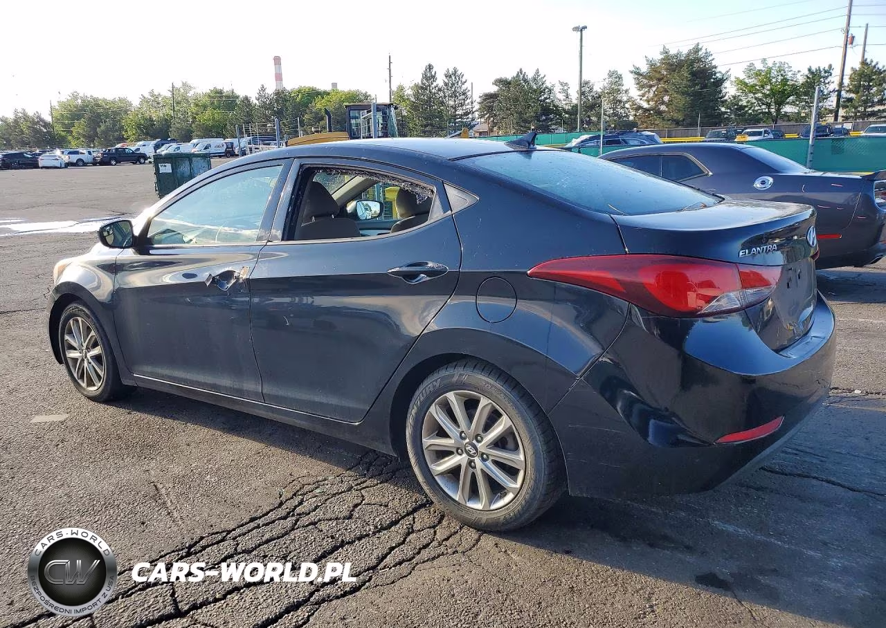 2014 Hyundai Elantra Se VIN:KMHDH4AE5EU073176 - 2
