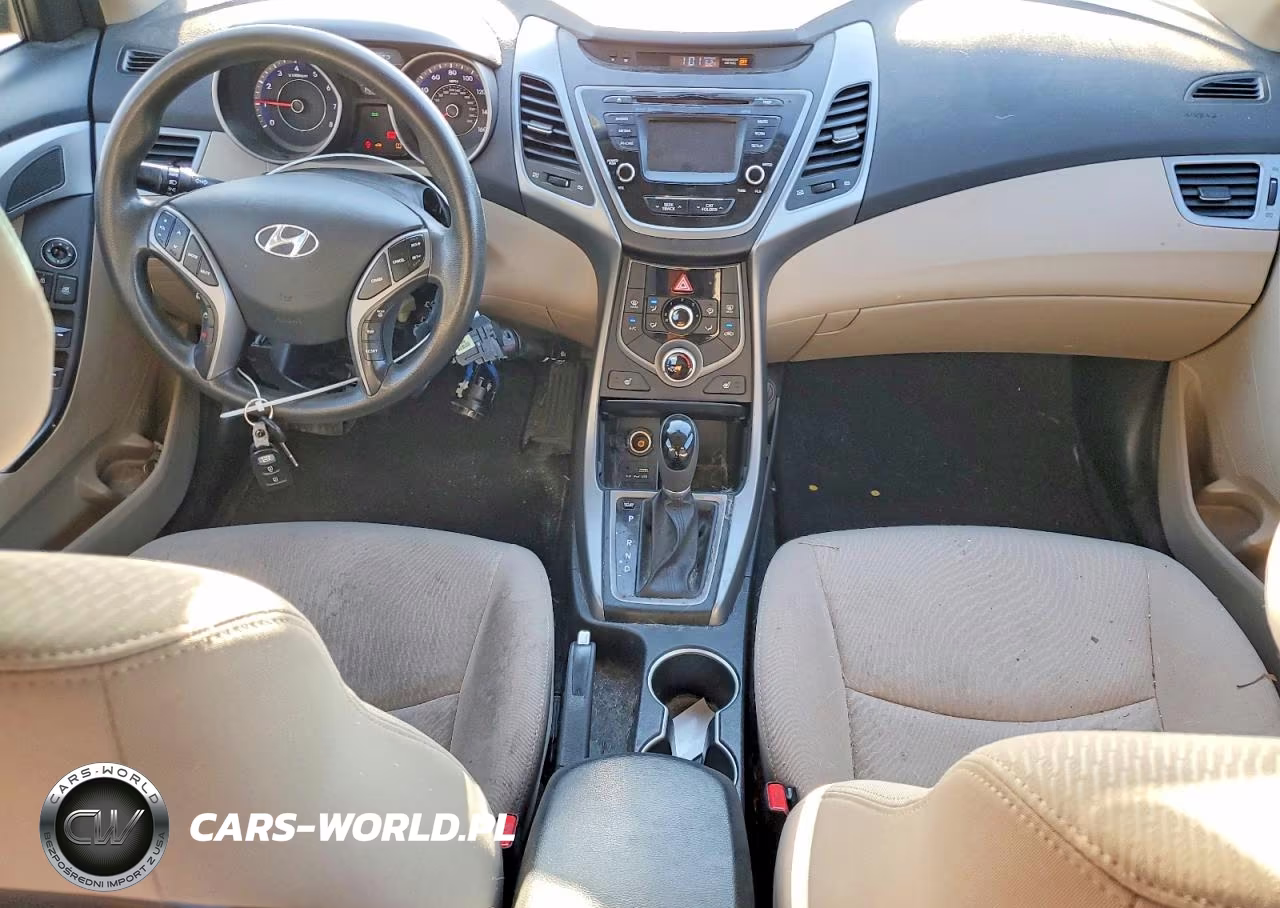 2014 Hyundai Elantra Se VIN:KMHDH4AE5EU073176 - 8