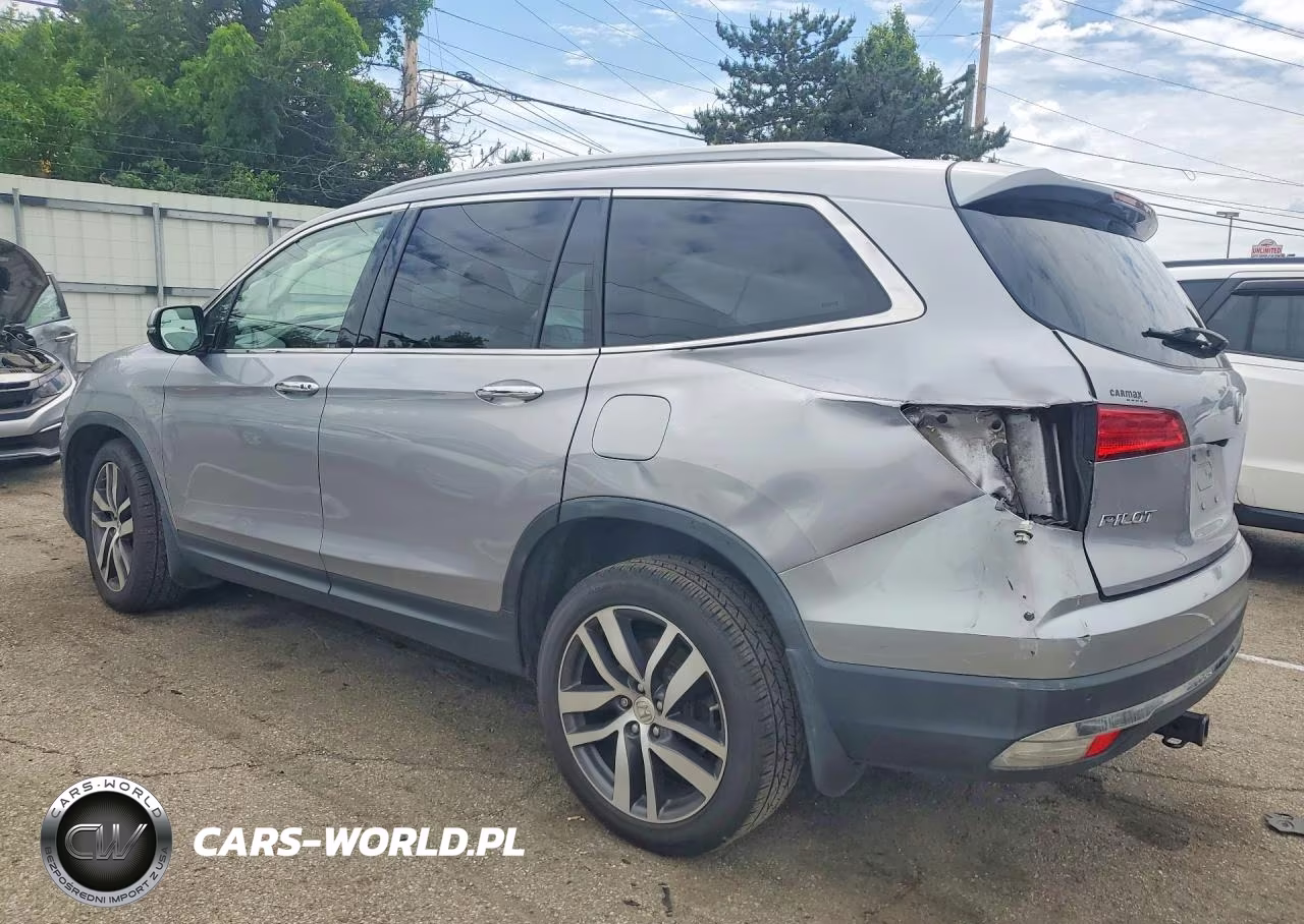 2017 Honda Pilot Elite VIN:5FNYF6H07HB049119 - 2