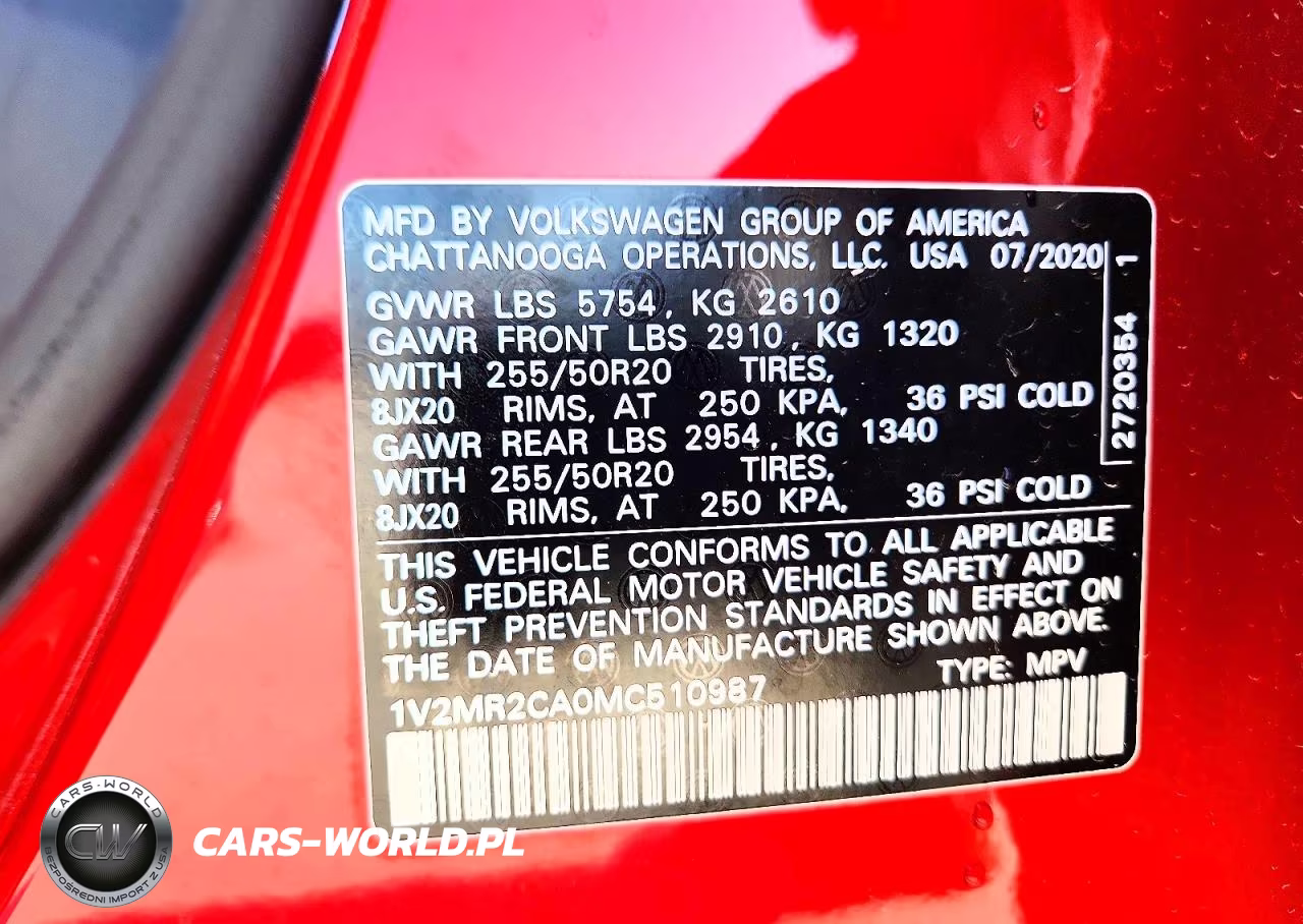2021 Volkswagen Atlas Se VIN:1V2MR2CA0MC510987 - 13