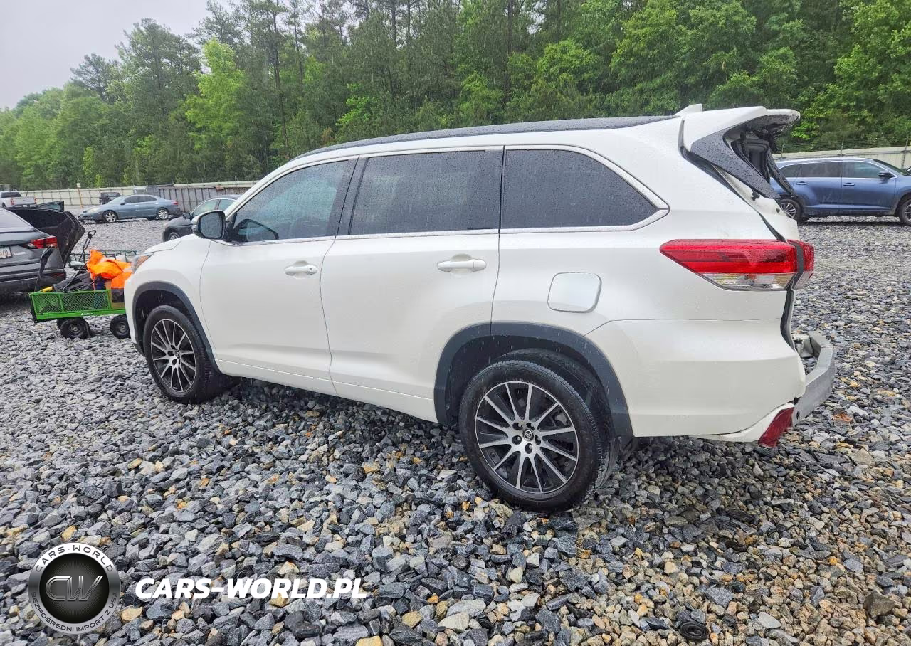 2018 Toyota Highlander Se VIN:5TDKZRFH7JS532618 - 2