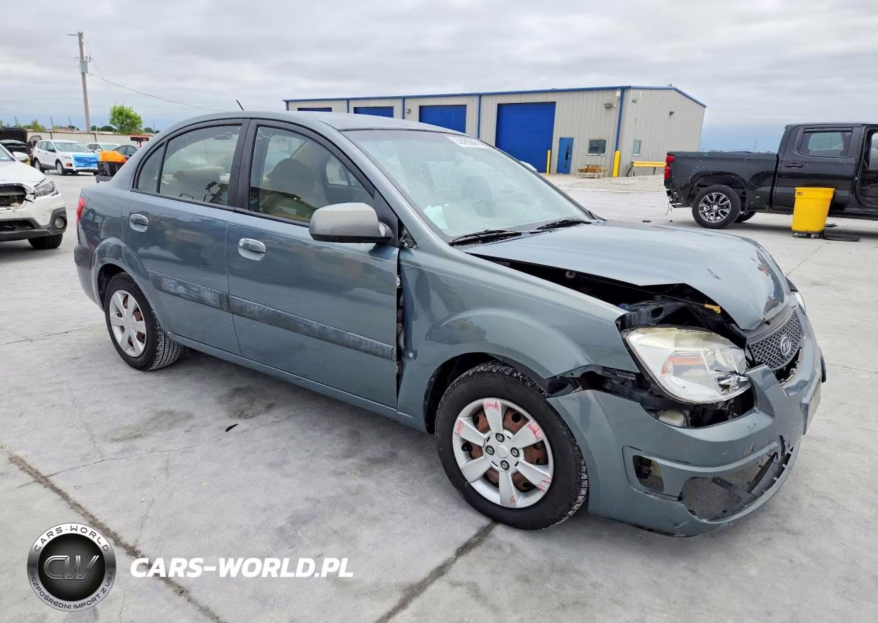2007 Kia Rio Base VIN:KNADE123976189848 - 4