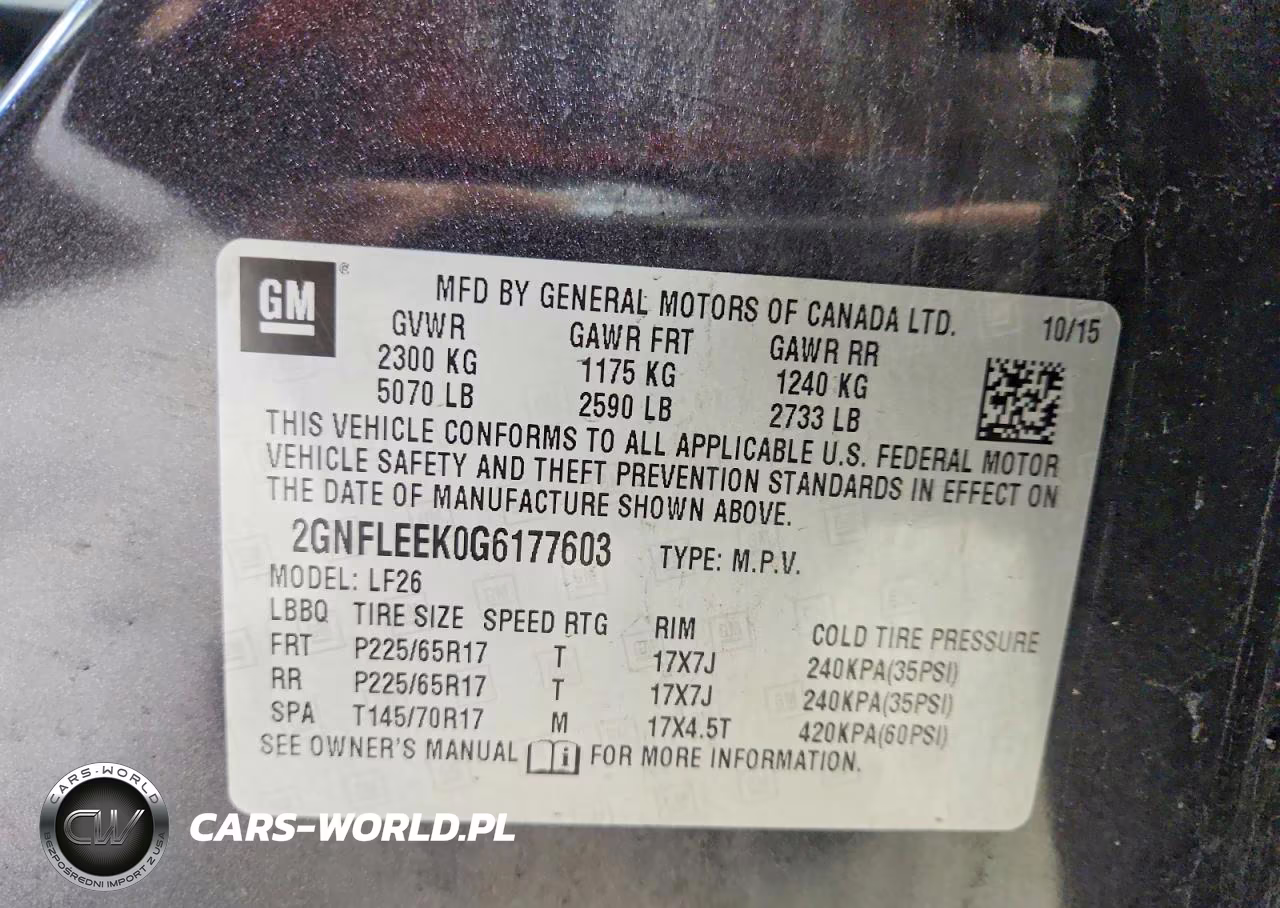 2016 Chevrolet Equinox Ls VIN:2GNFLEEK0G6177603 - 14