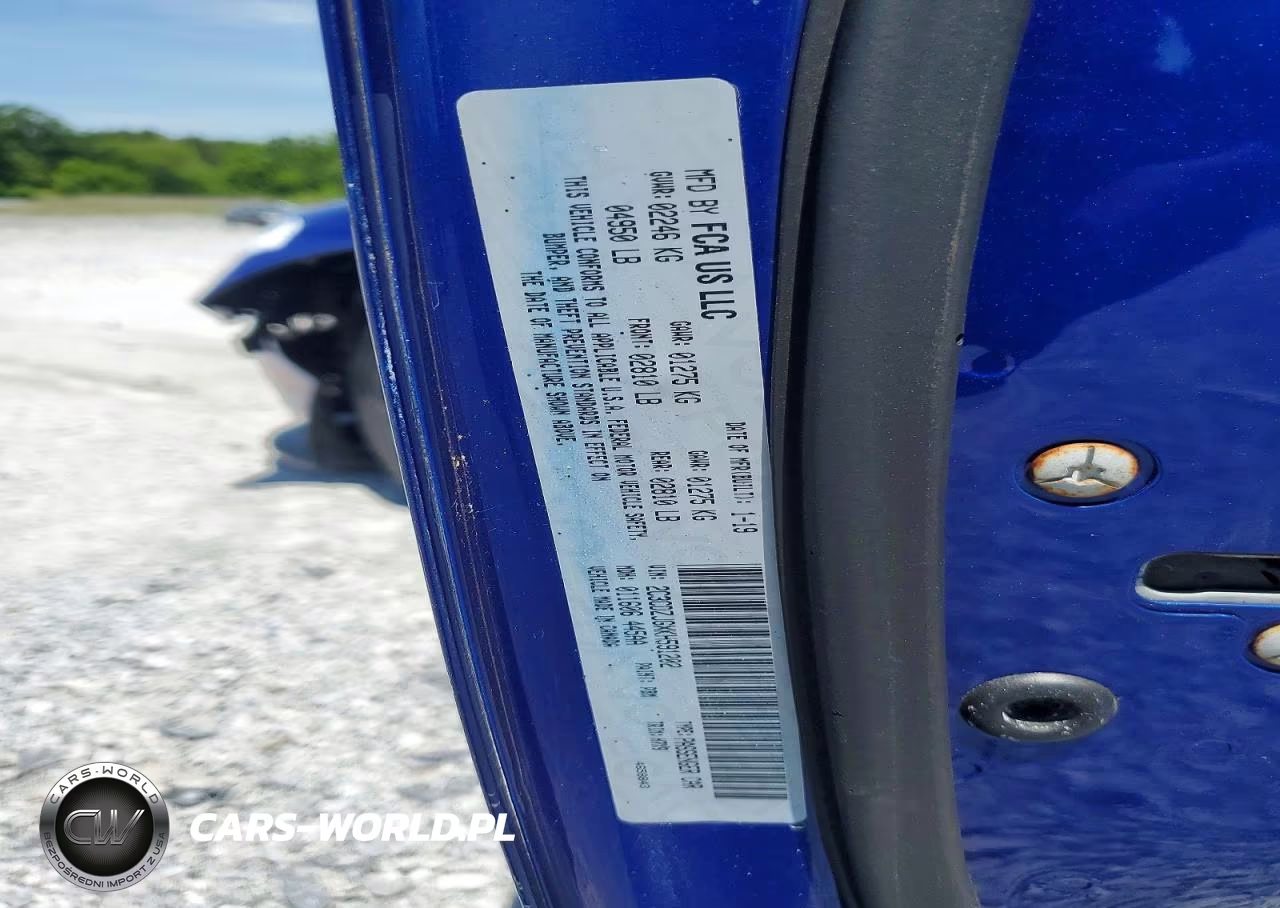 2019 Dodge Challenger Gt VIN:2C3CDZJGXKH591202 - 12