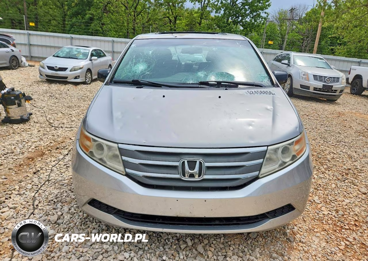 2012 Honda Odyssey Exl VIN:5FNRL5H67CB010745 - 5