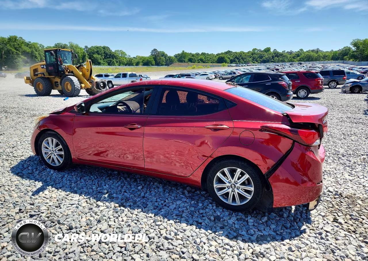 2016 Hyundai Elantra Se VIN:5NPDH4AE8GH704505 - 2