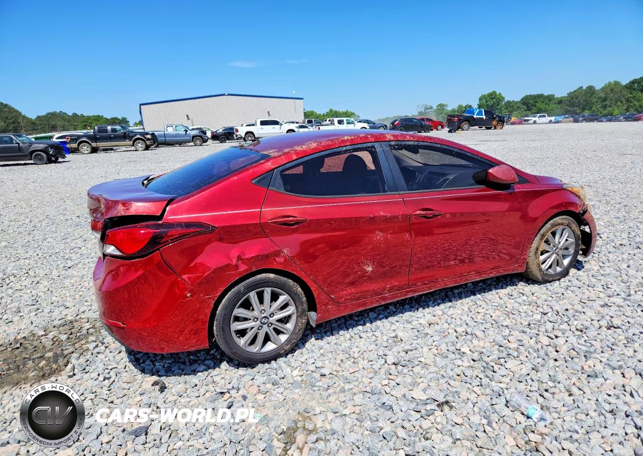 2016 Hyundai Elantra Se VIN:5NPDH4AE8GH704505 - 3