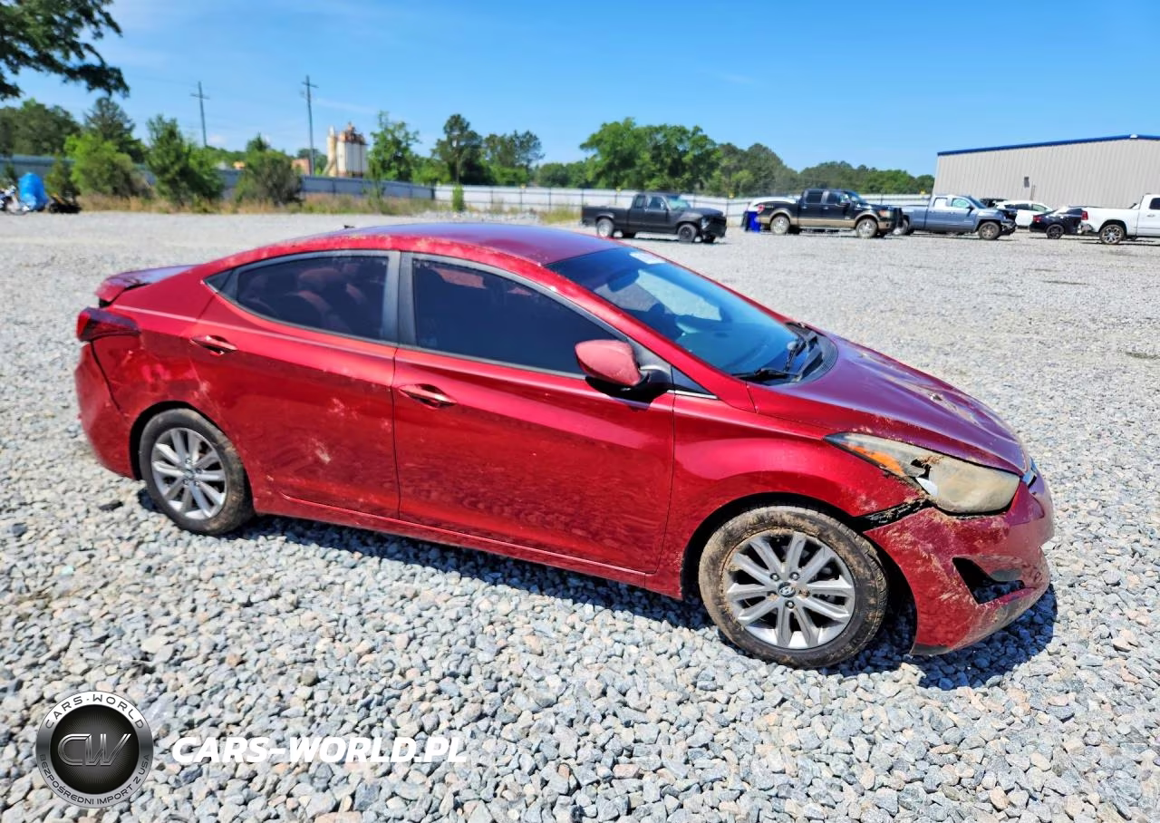 2016 Hyundai Elantra Se VIN:5NPDH4AE8GH704505 - 4