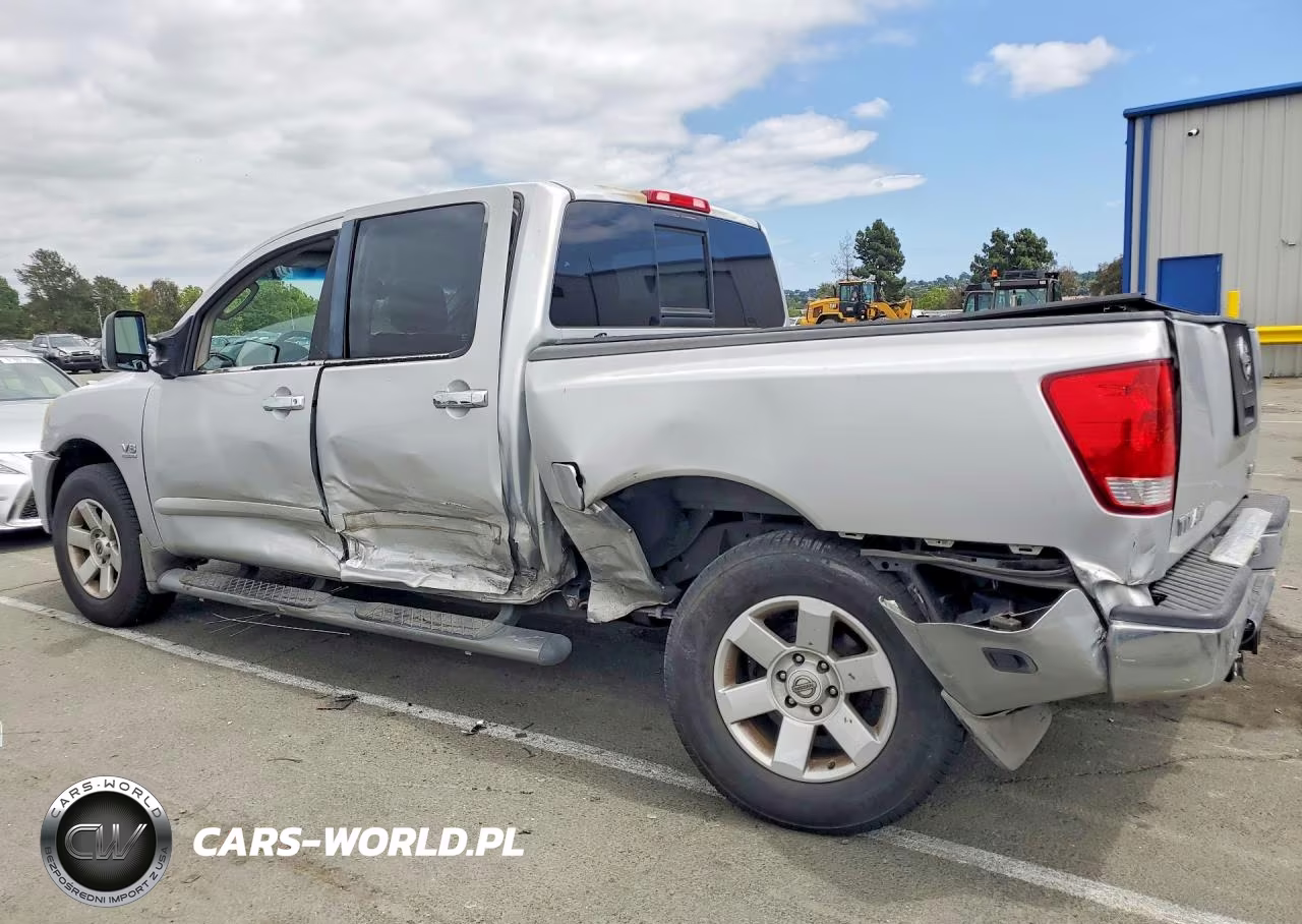 2004 Nissan Titan Xe VIN:1N6AA07BX4N586284 - 2