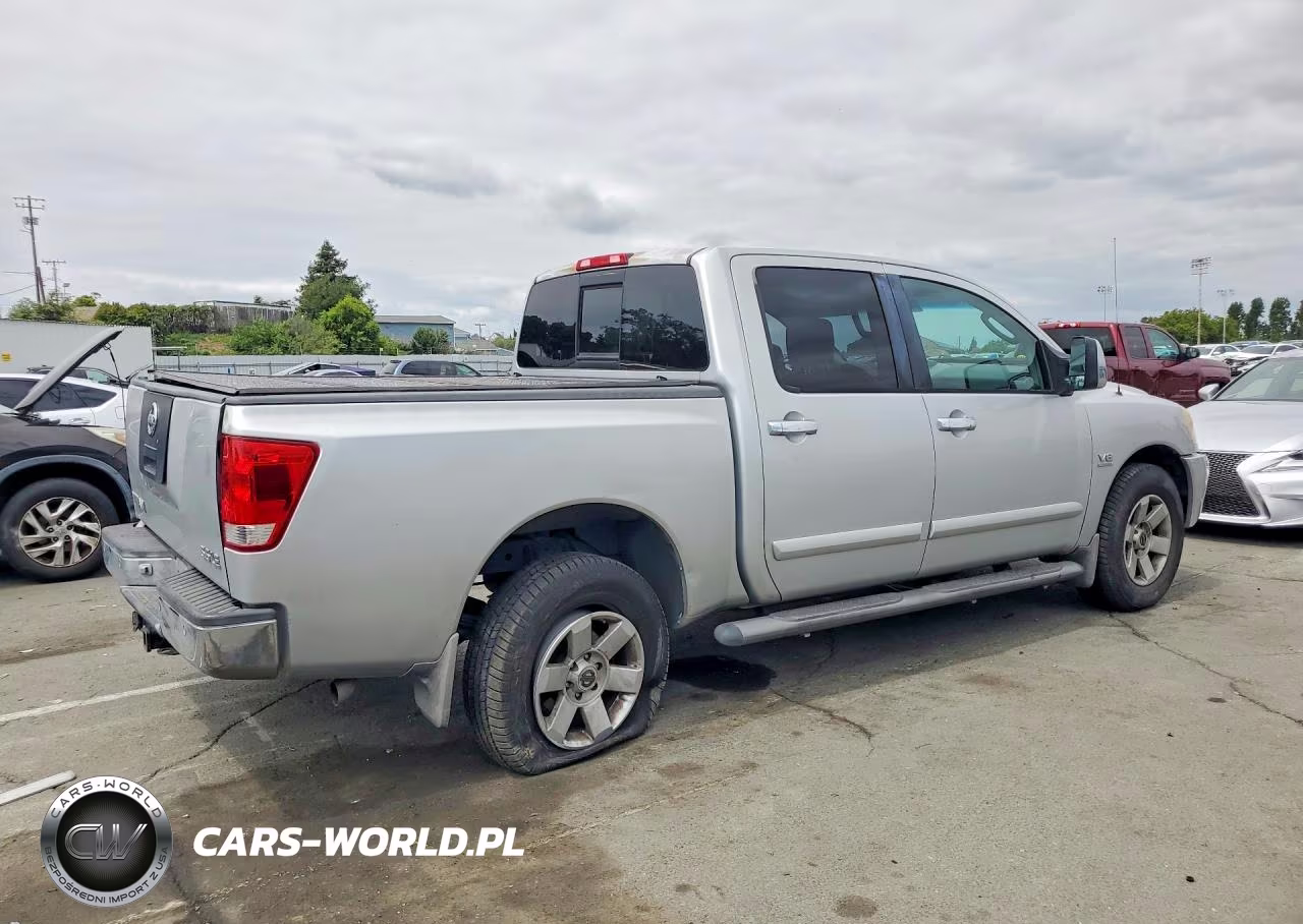 2004 Nissan Titan Xe VIN:1N6AA07BX4N586284 - 3