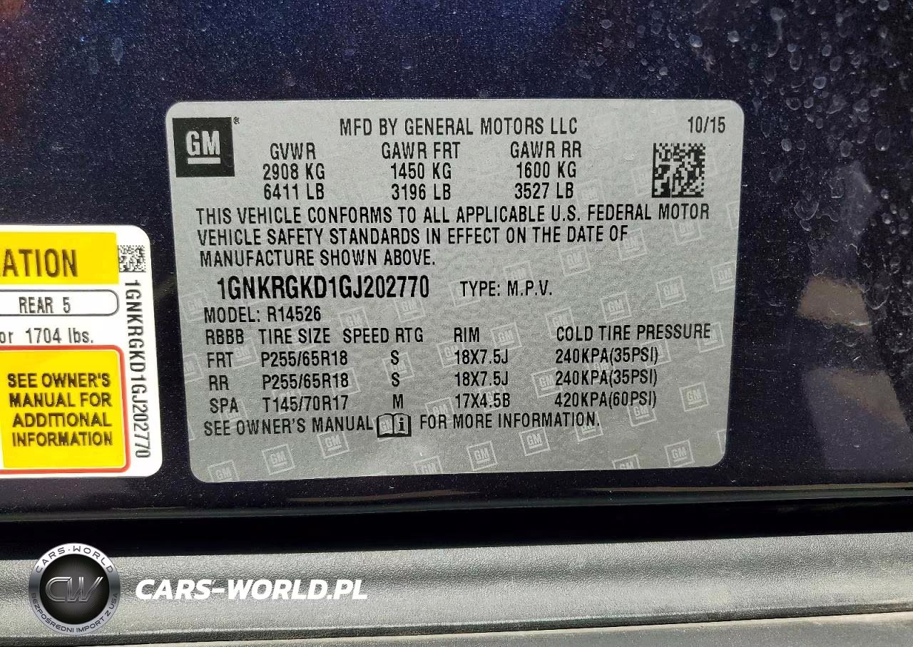 2016 Chevrolet Traverse Lt VIN:1GNKRGKD1GJ202770 - 13