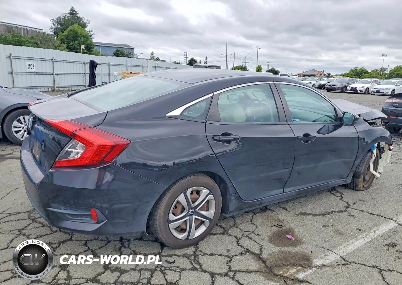 2017 Honda Civic Lx VIN:19XFC2F5XHE218255 - 3