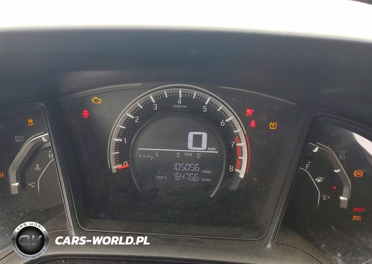 2017 Honda Civic Lx VIN:19XFC2F5XHE218255 - 9
