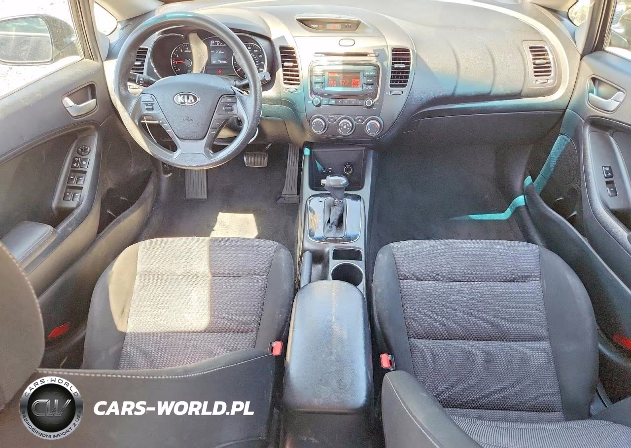 2017 Kia Forte Lx VIN:3KPFK4A76HE093357 - 8
