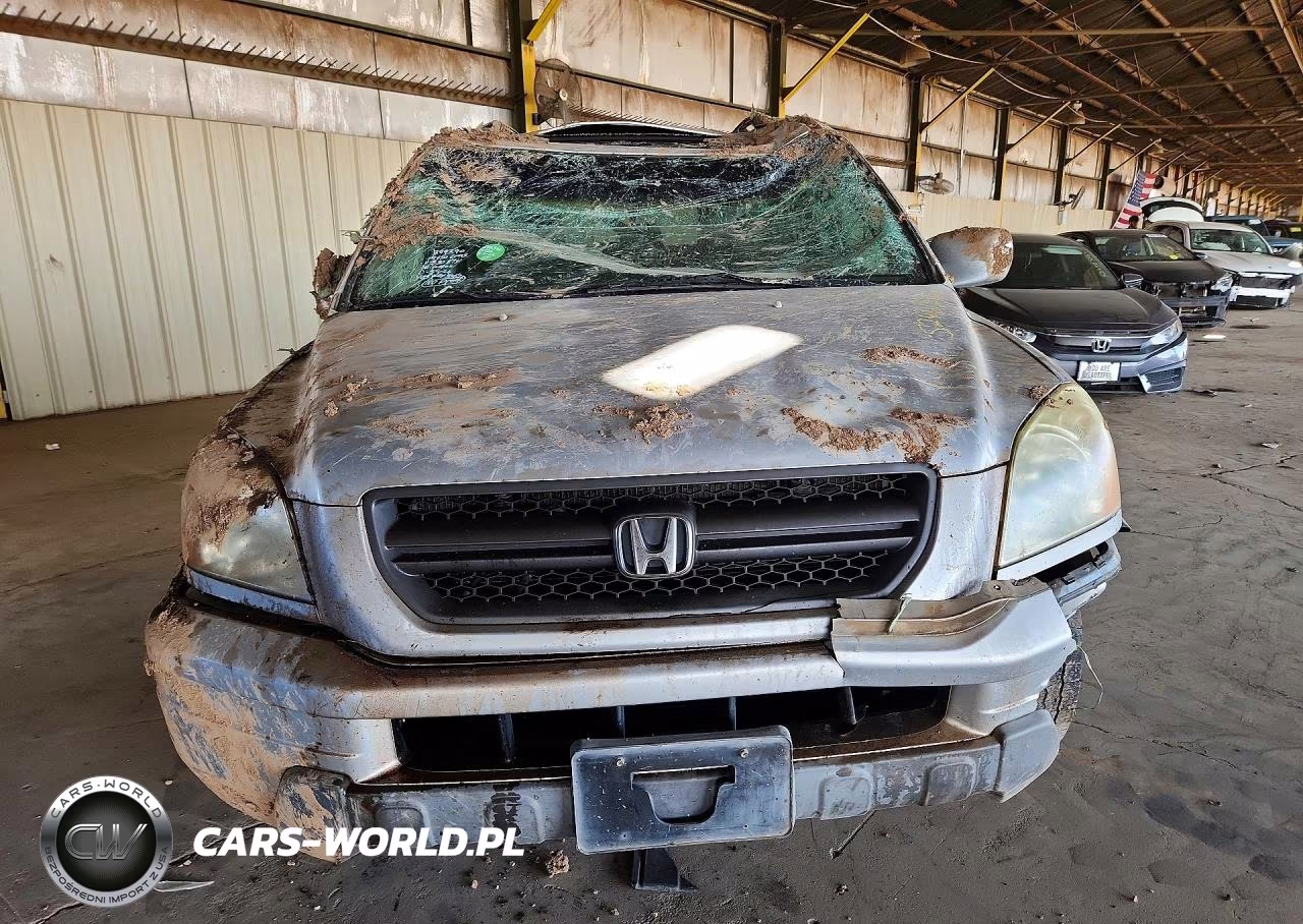 2005 Honda Pilot Exl VIN:2HKYF18505H530874 - 5