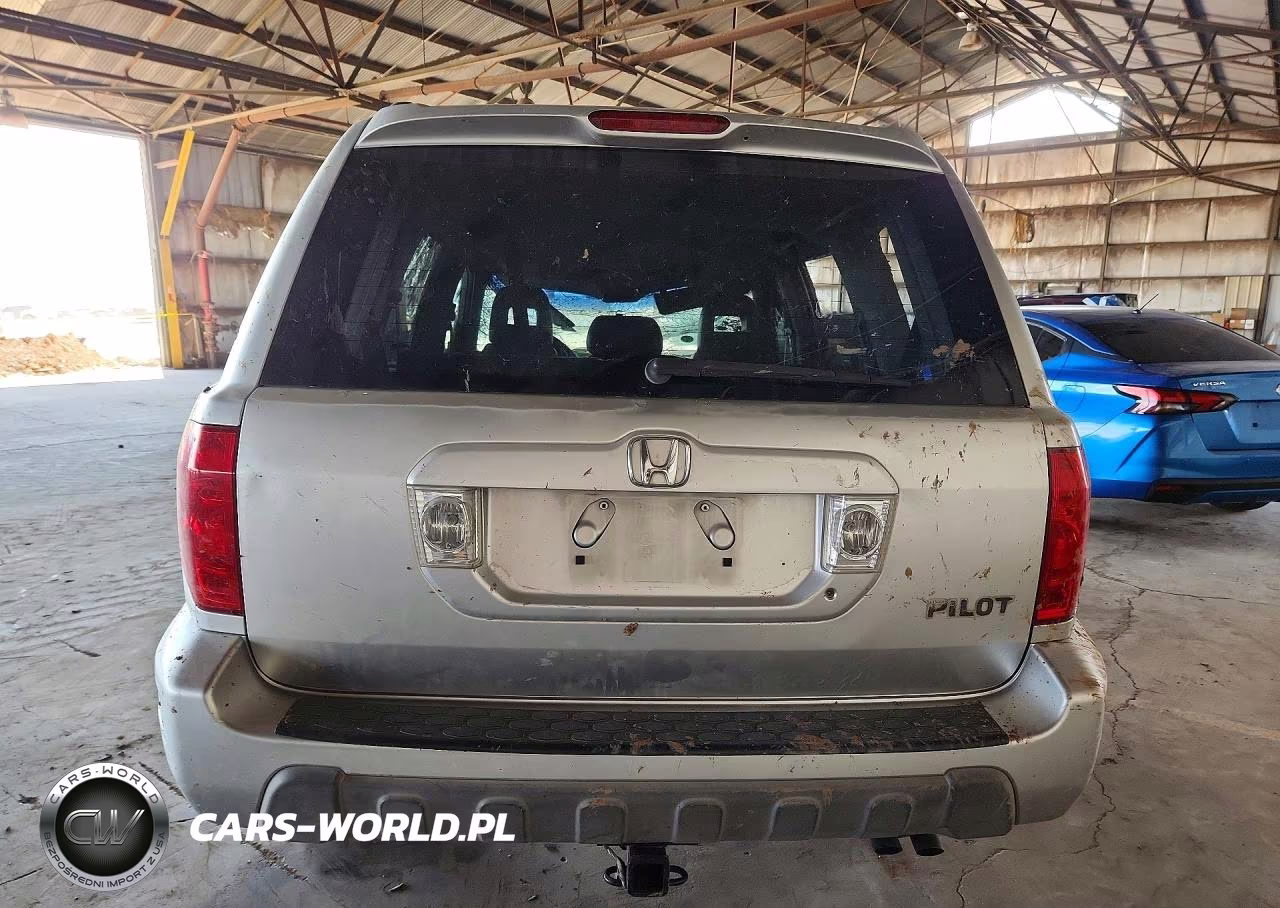 2005 Honda Pilot Exl VIN:2HKYF18505H530874 - 6