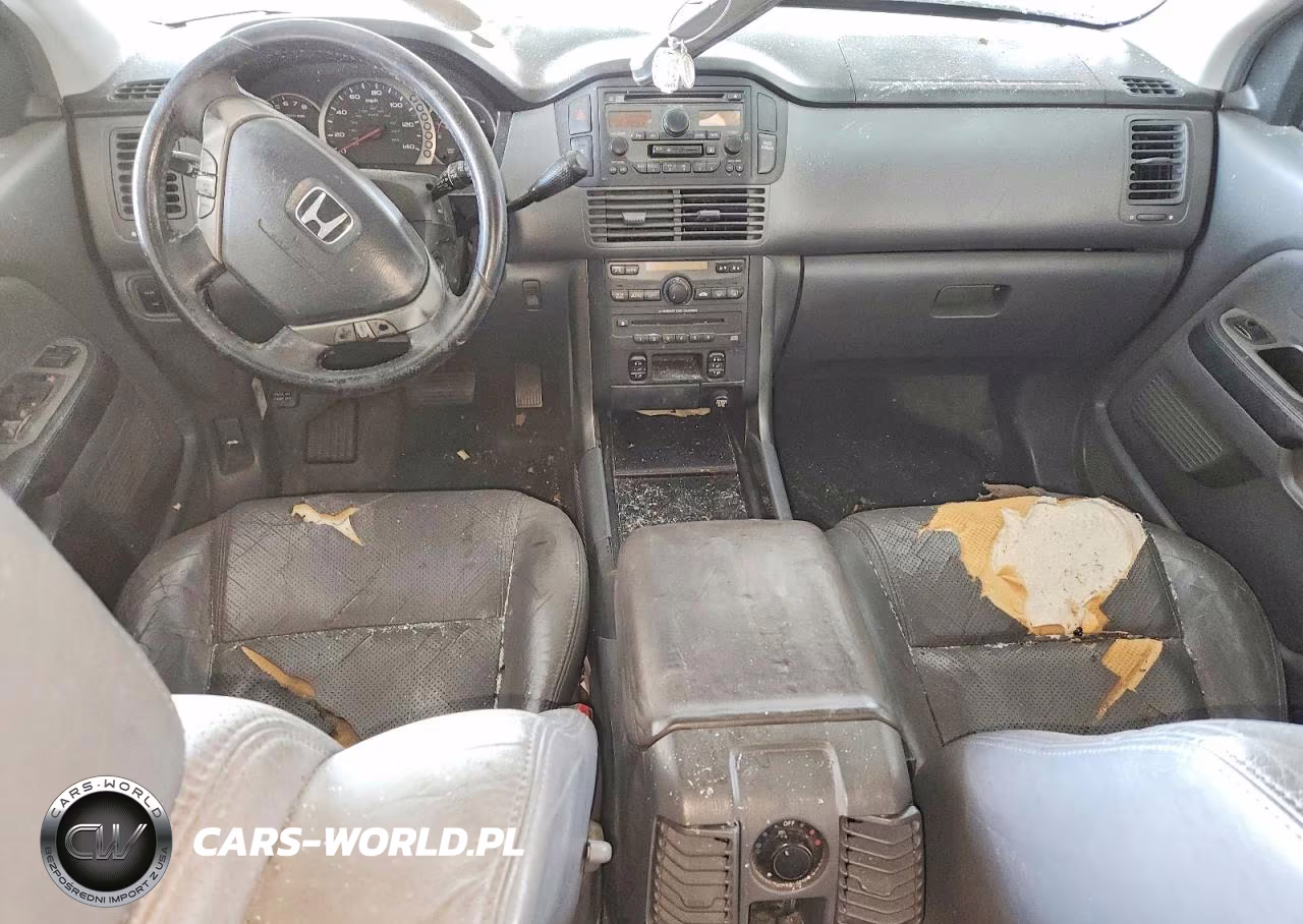 2005 Honda Pilot Exl VIN:2HKYF18505H530874 - 8