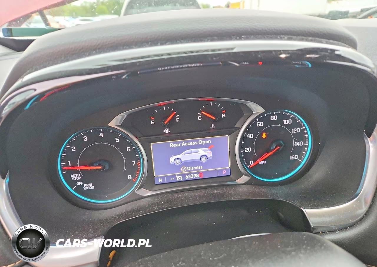 2021 Chevrolet Traverse Rs VIN:1GNERJKW1MJ211668 - 9