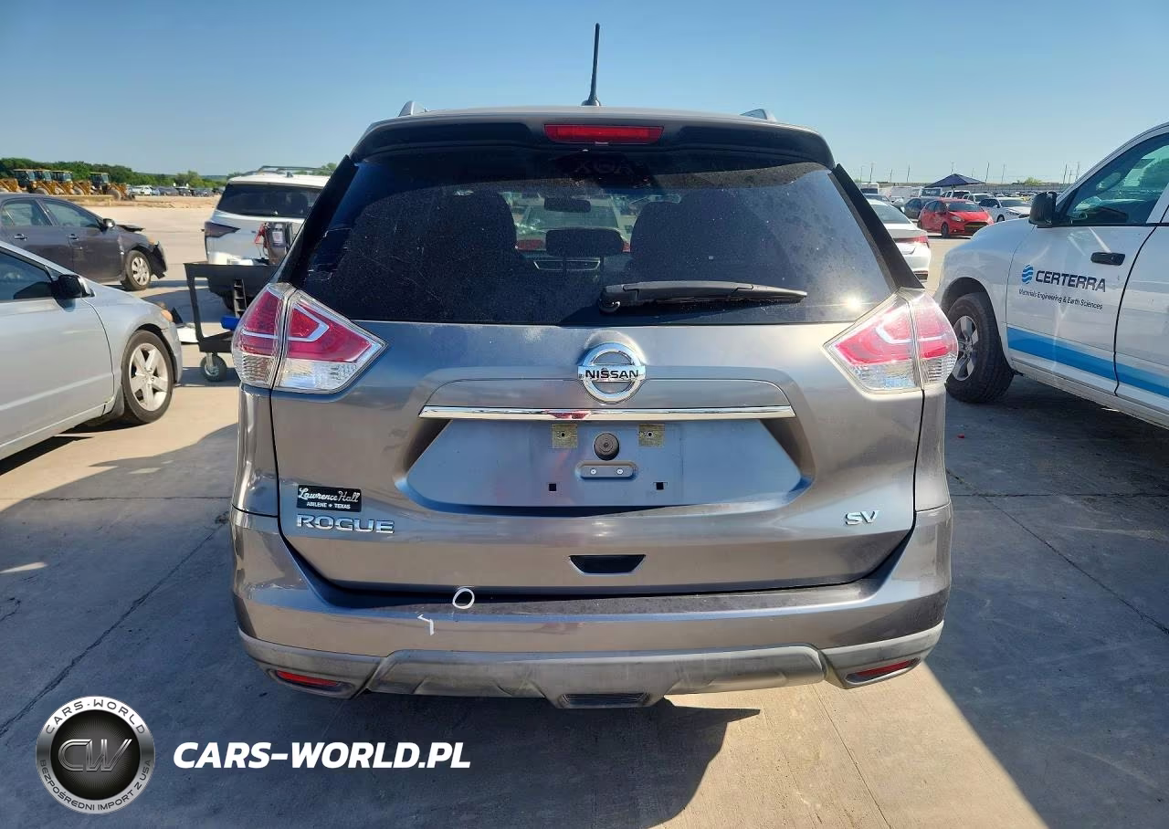 2016 Nissan Rogue Sv VIN:KNMAT2MT3GP731230 - 6
