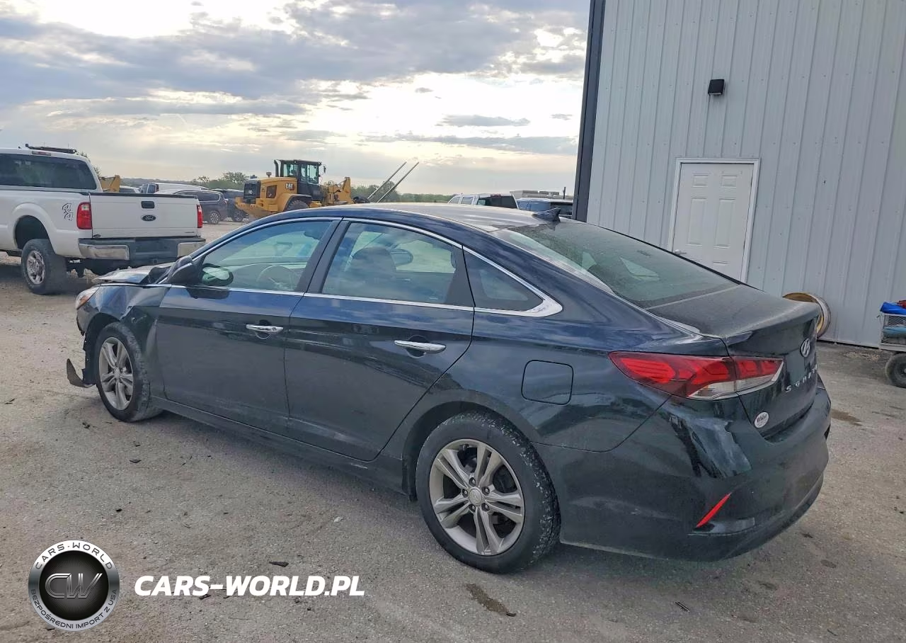 2018 Hyundai Sonata Sel VIN:5NPE34AFXJH596634 - 2