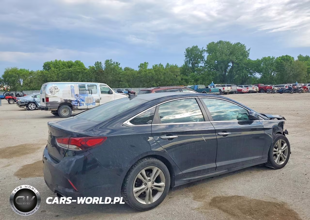 2018 Hyundai Sonata Sel VIN:5NPE34AFXJH596634 - 3