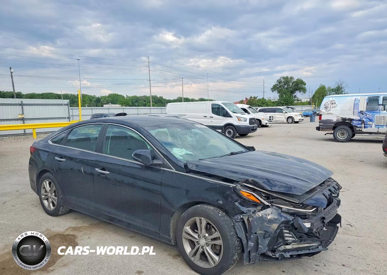 2018 Hyundai Sonata Sel VIN:5NPE34AFXJH596634 - 4