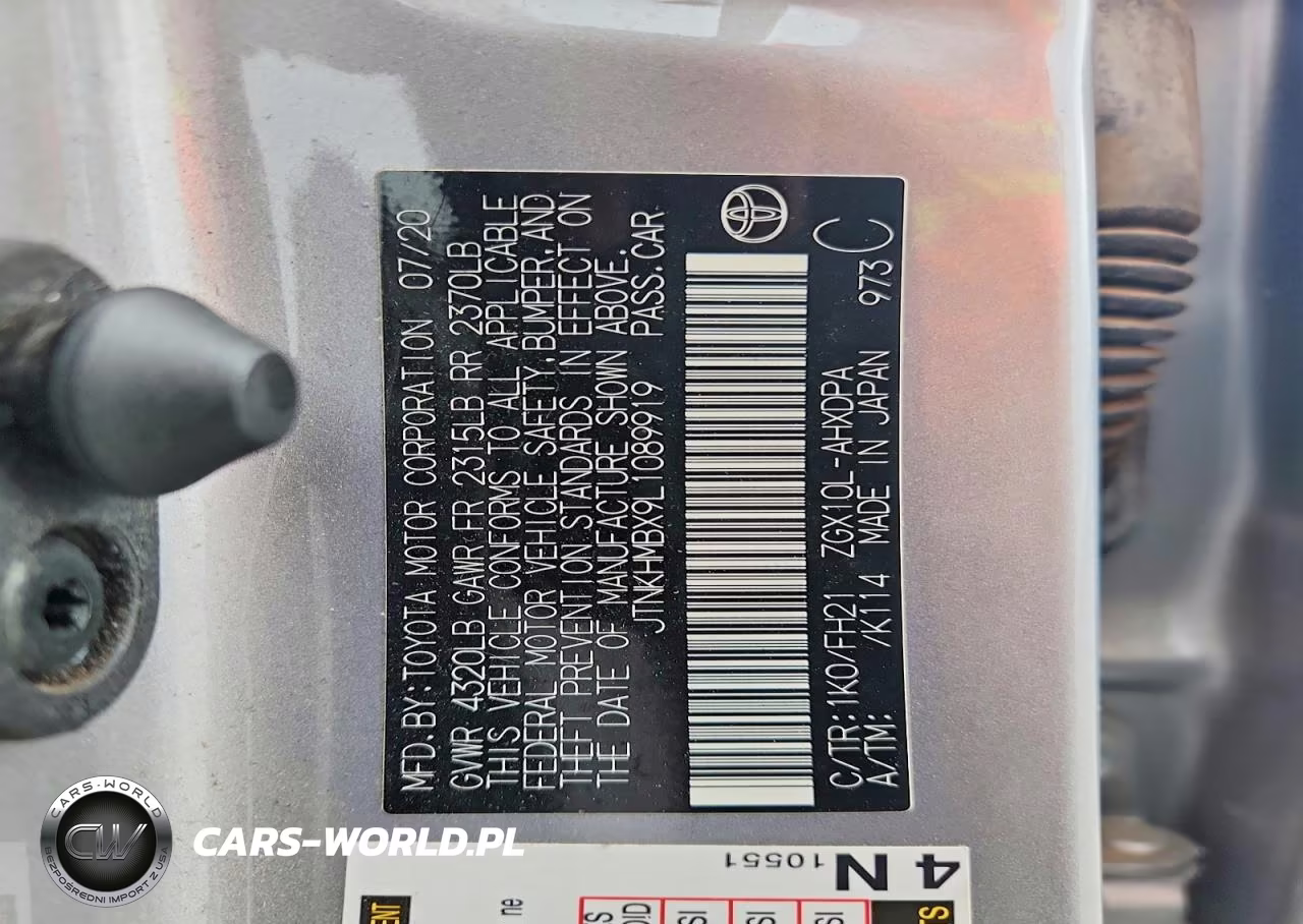 2020 Toyota C-Hr Le VIN:JTNKHMBX9L1089919 - 13