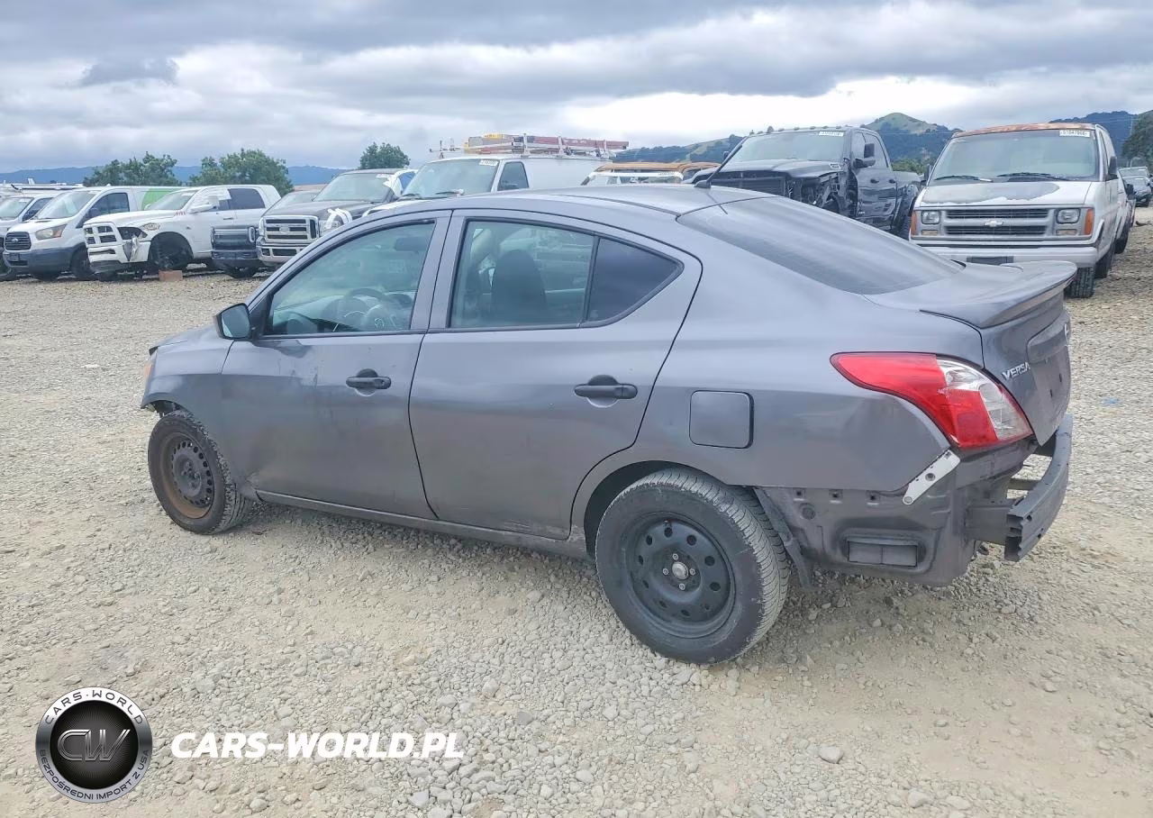 2017 Nissan Versa 1.6 S Plus VIN:3N1CN7AP8HL814370 - 2