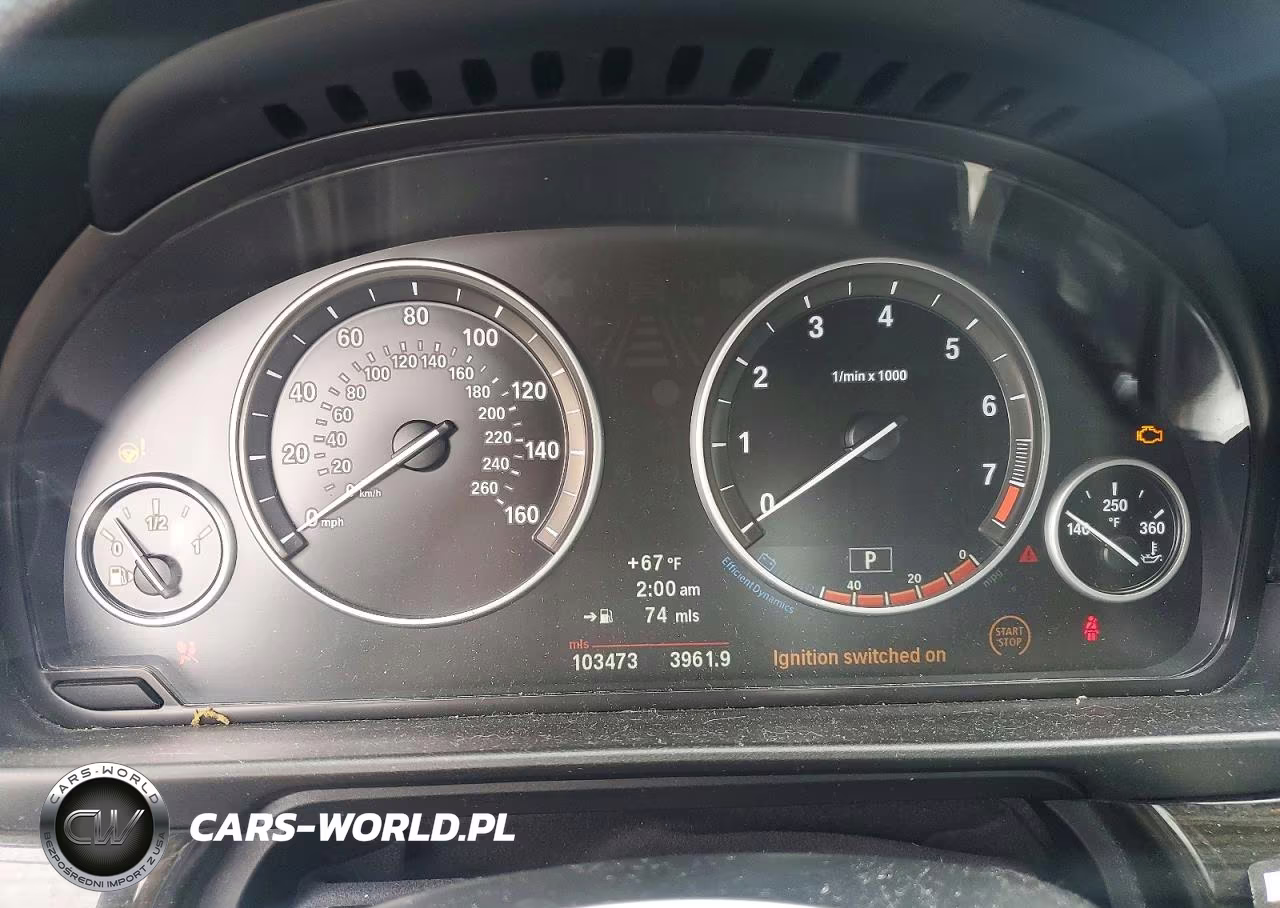 2013 BMW 535 I VIN:WBAFR7C54DC827680 - 9